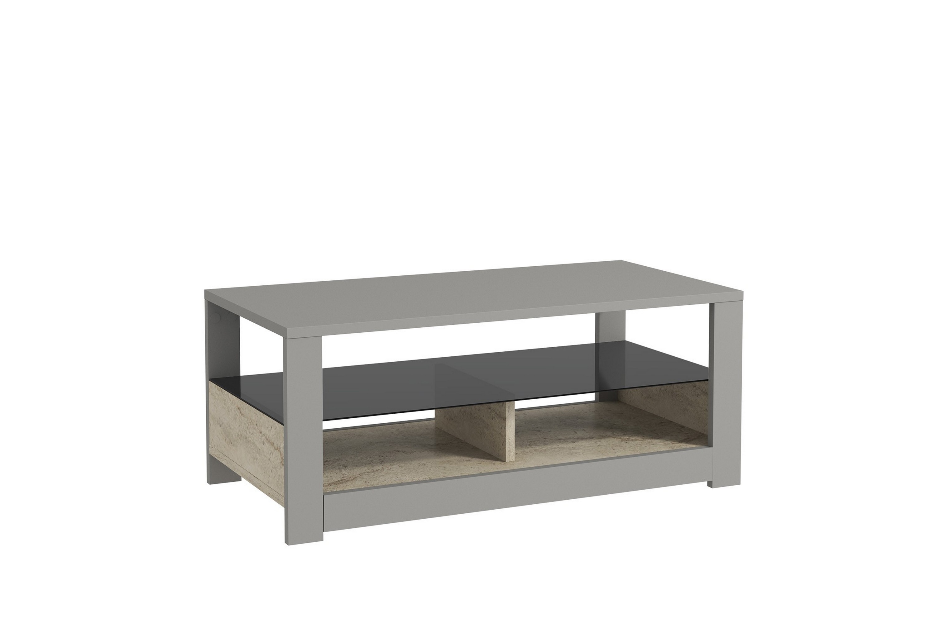 Griselda Soffbord 90 cm GråTravertin