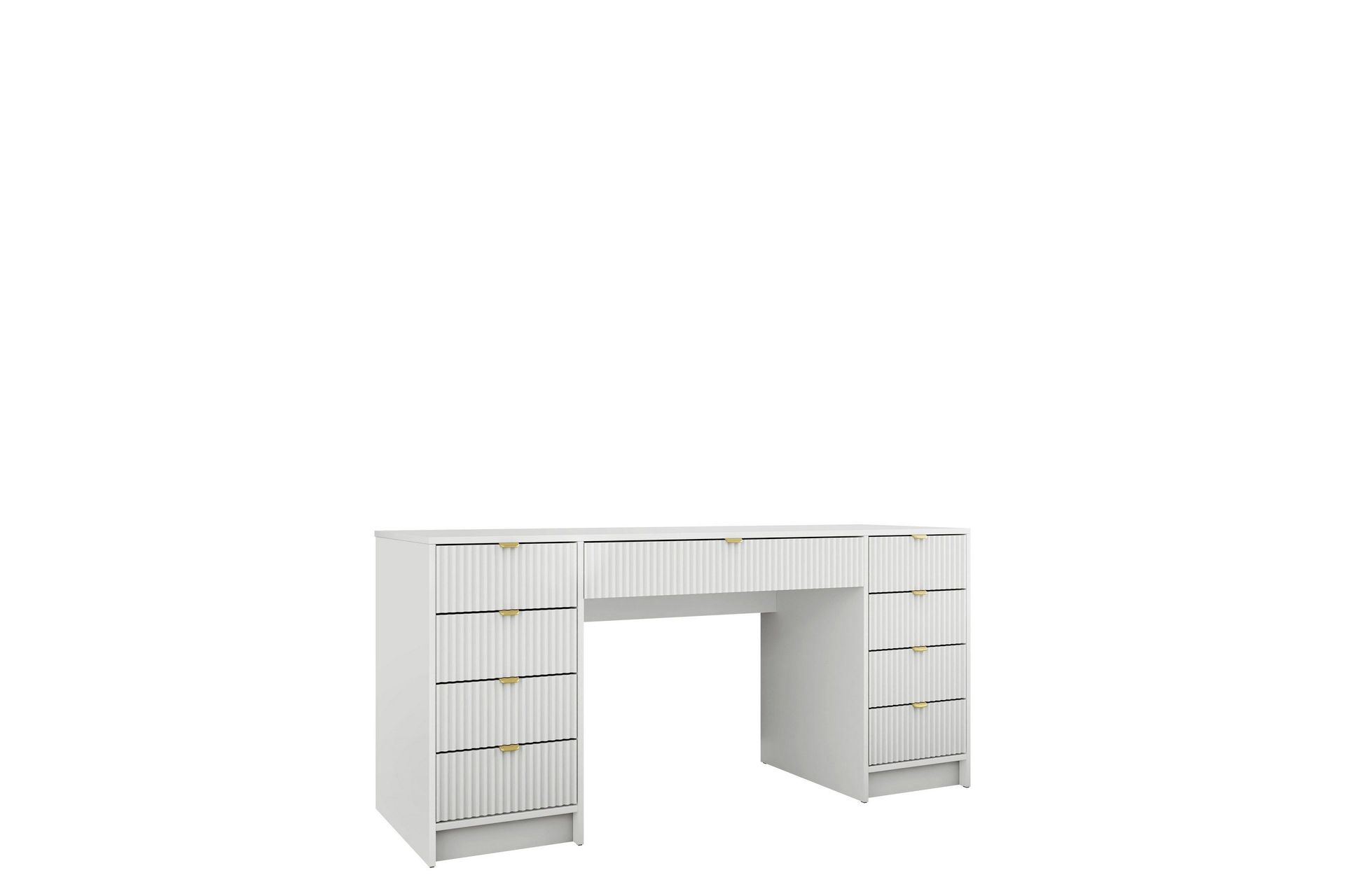 Gudelia Sminkbord 154 cm – Vit