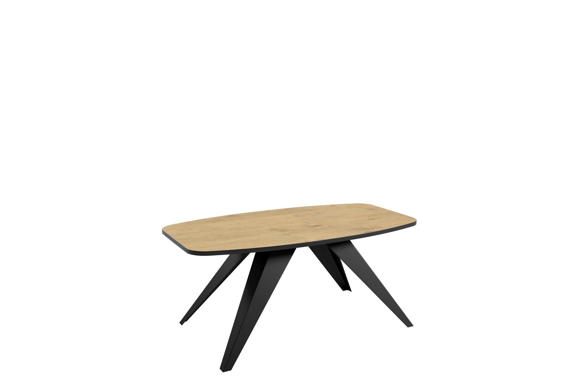 Hilts Soffbord 120 cm - Svart/Beige