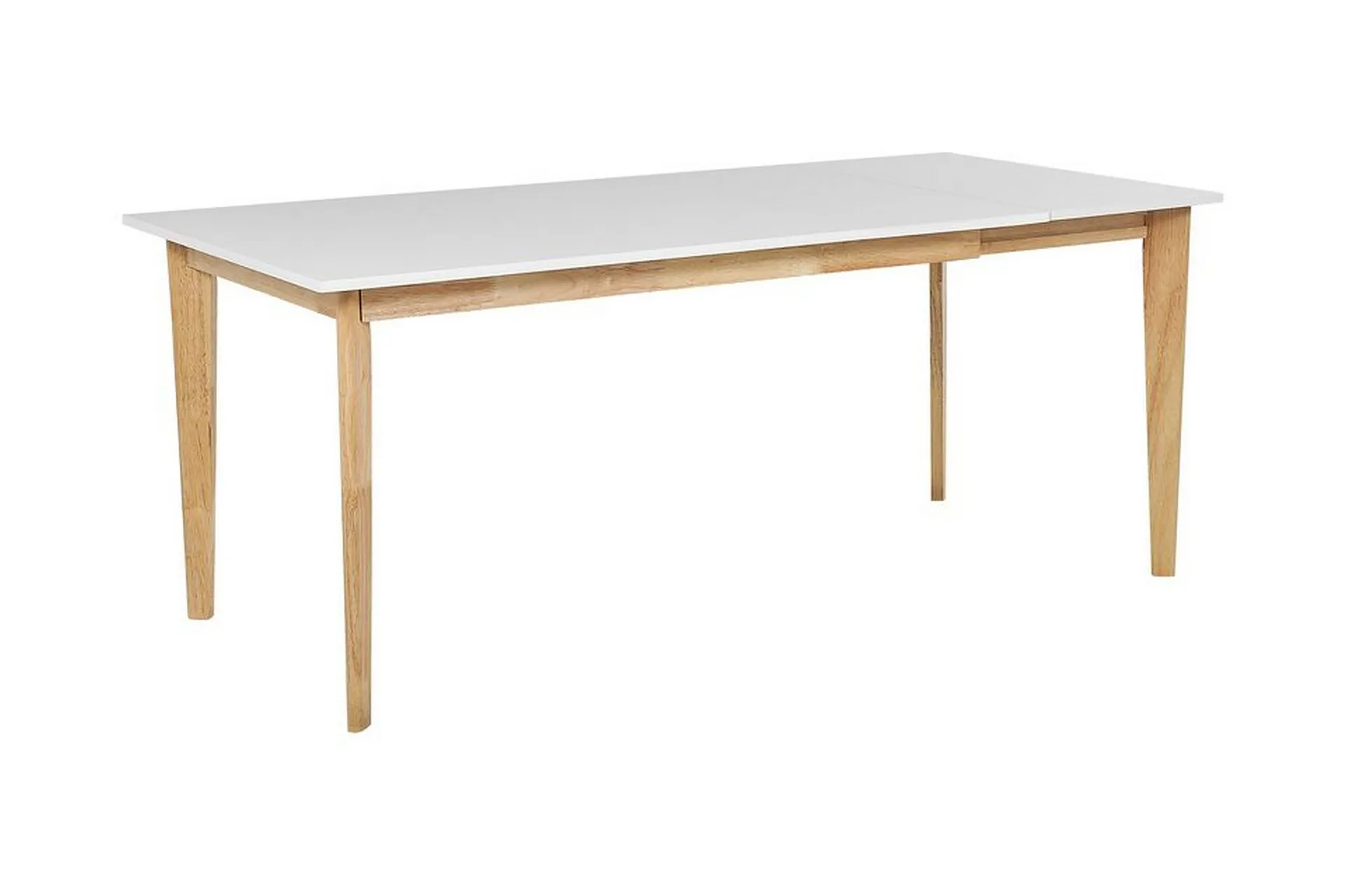 Rege Matbord 180 cm Hopf&auml;llbart - Vit/Ljus