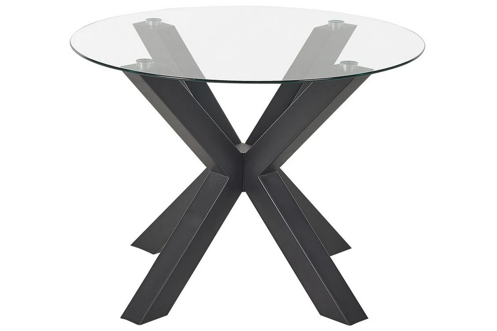 Kerrobert Matbord 100 cm - Svart