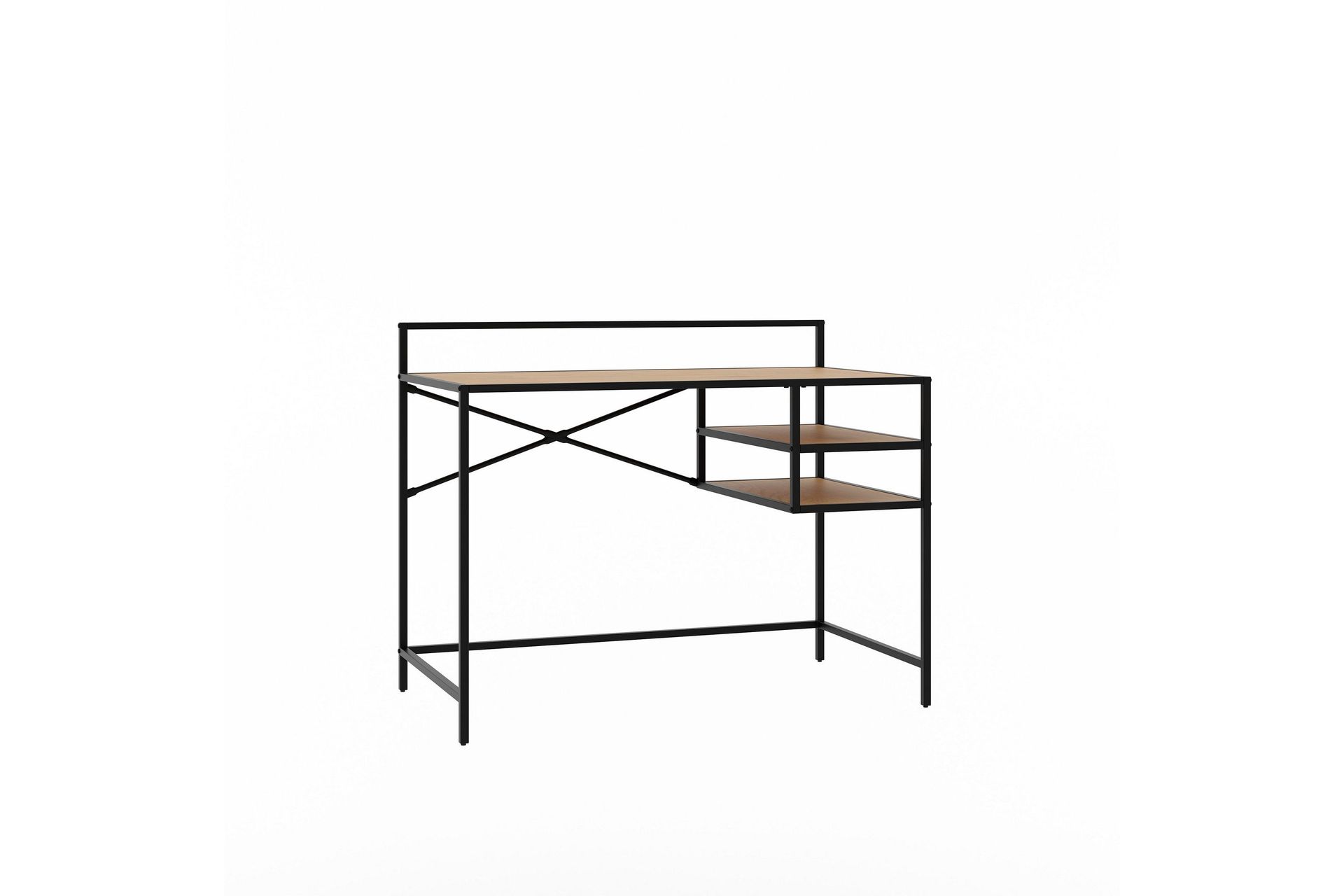 Avalyn Skrivbord 56,8x110 cm - Svart/Beige