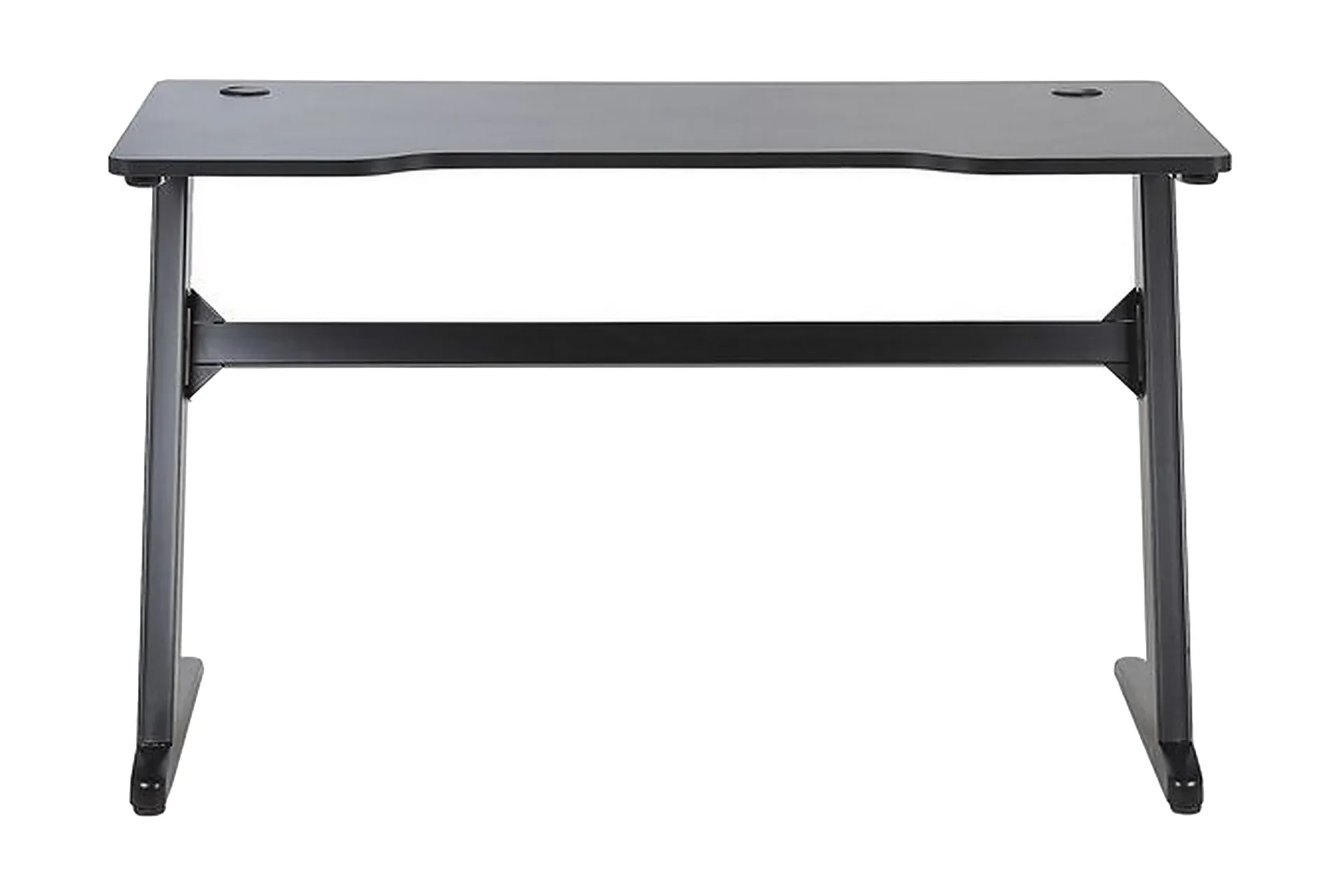 Darfur Gamingbord 120 cm med LED-belysning - Grå/Svart