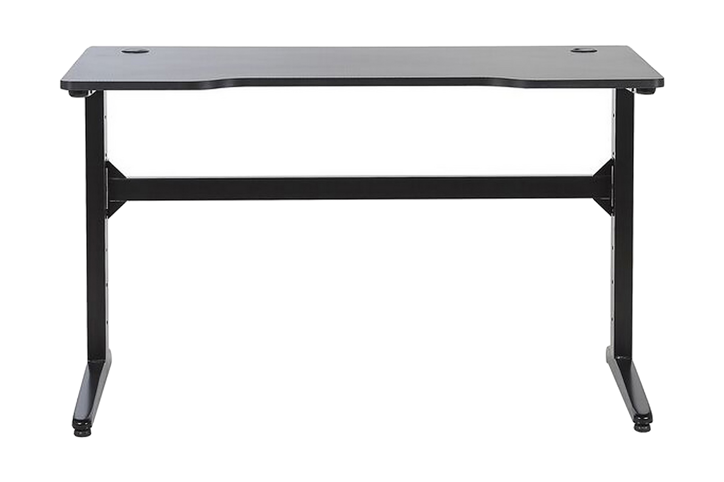 Gamingbord Rombauer 120 cm med LED-belysning Svart/Svart