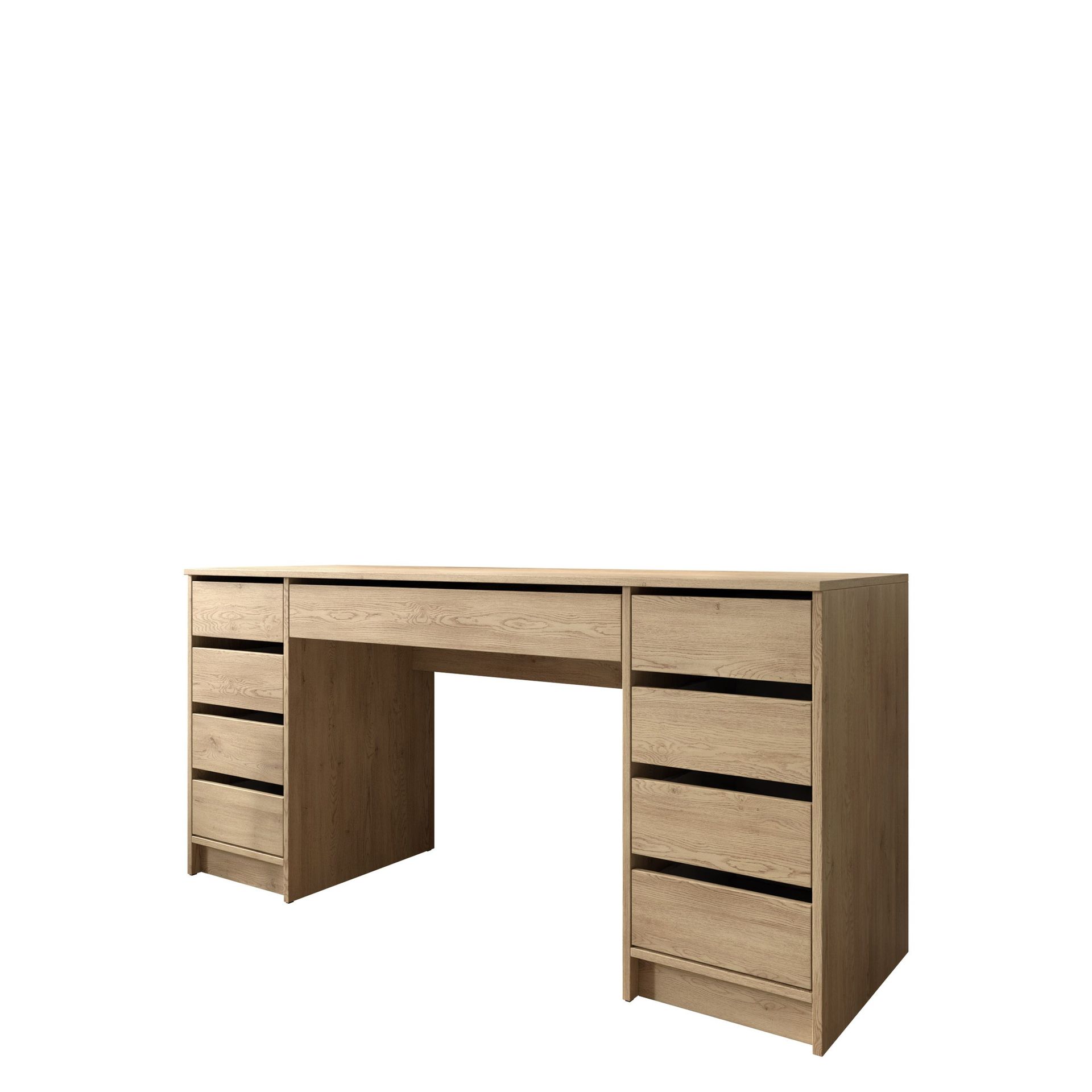 Harland Skrivbord 154 cm - ljusbrun