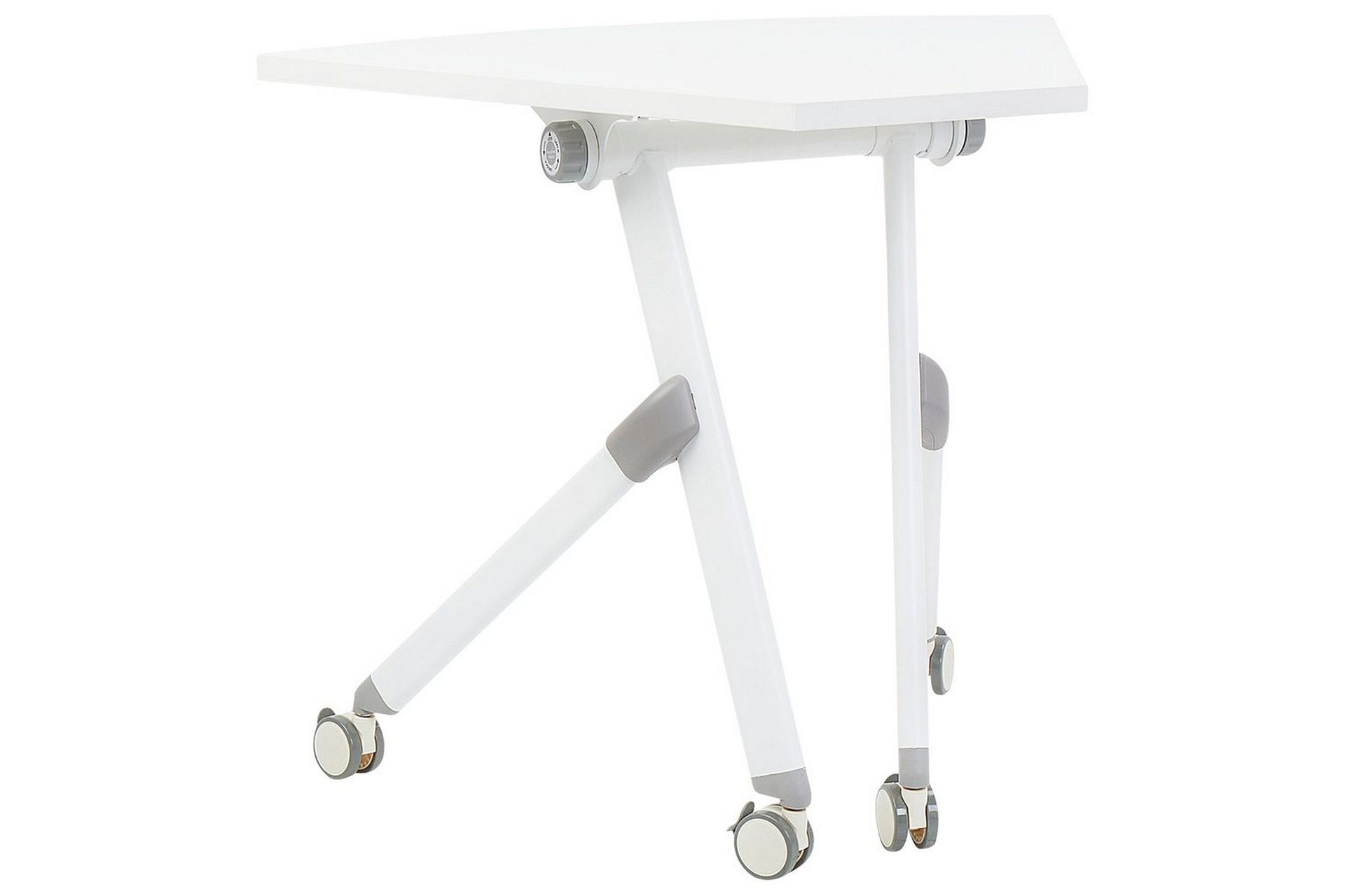 Hopf&auml;llbart skrivbord Bendi Vit, 90x64x75 cm - Vit, 90x64x75 cm