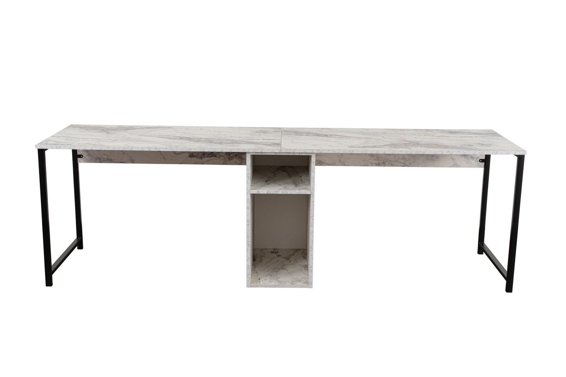 Hu Skrivbord 60x240 cm - Svart