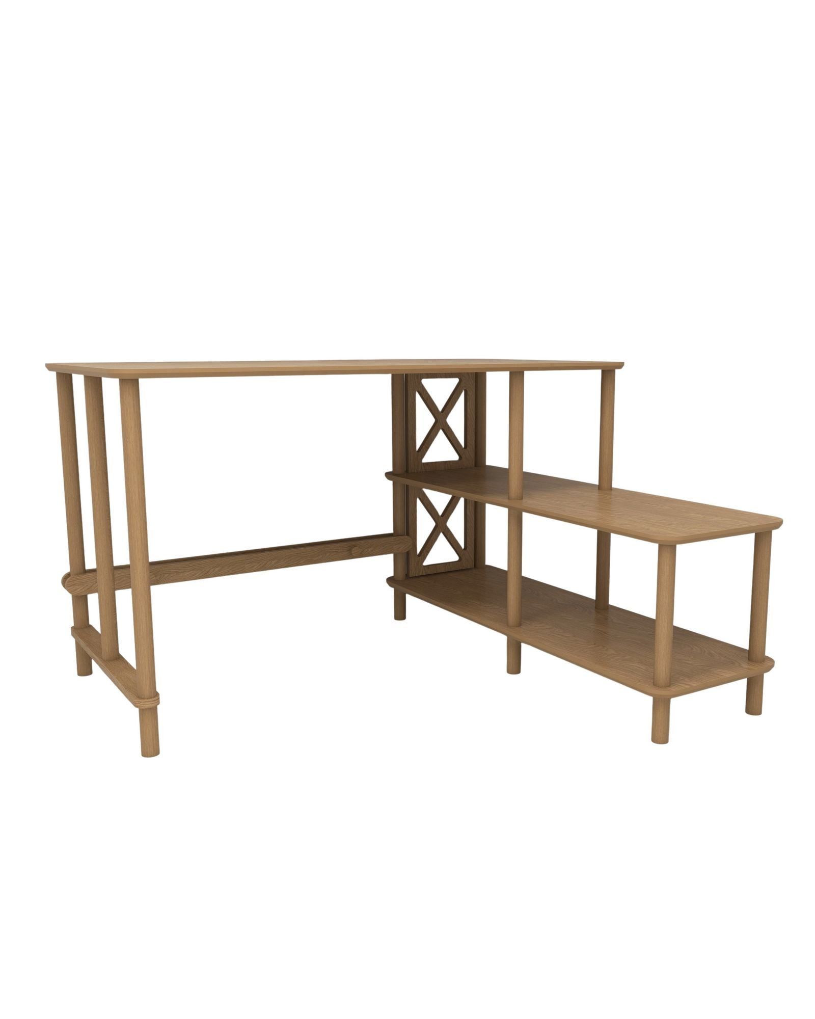 Morina Skrivbord 125 cm - Ek