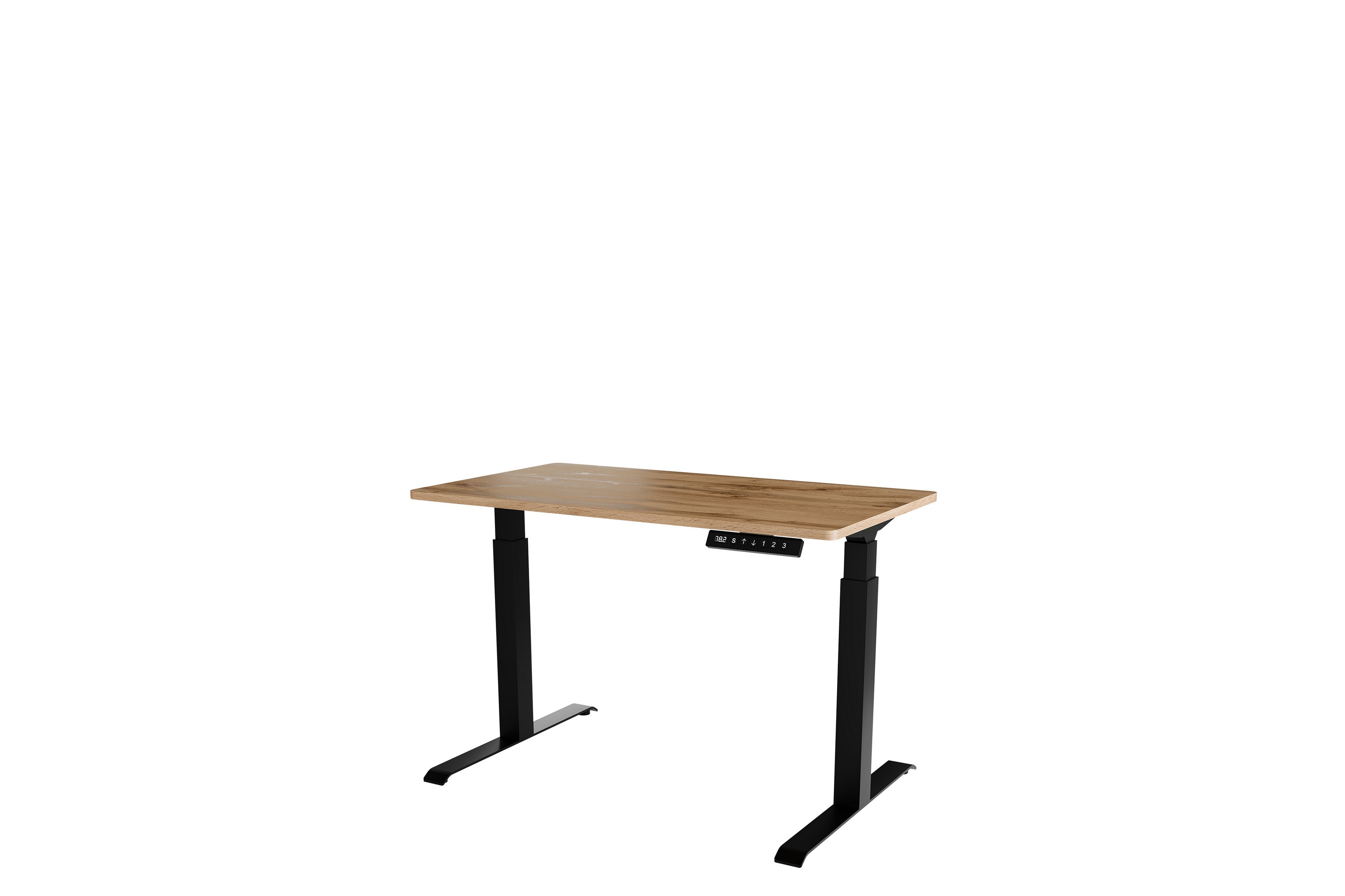 Adrianah Skrivbord 67x121 cm Brun/Svart