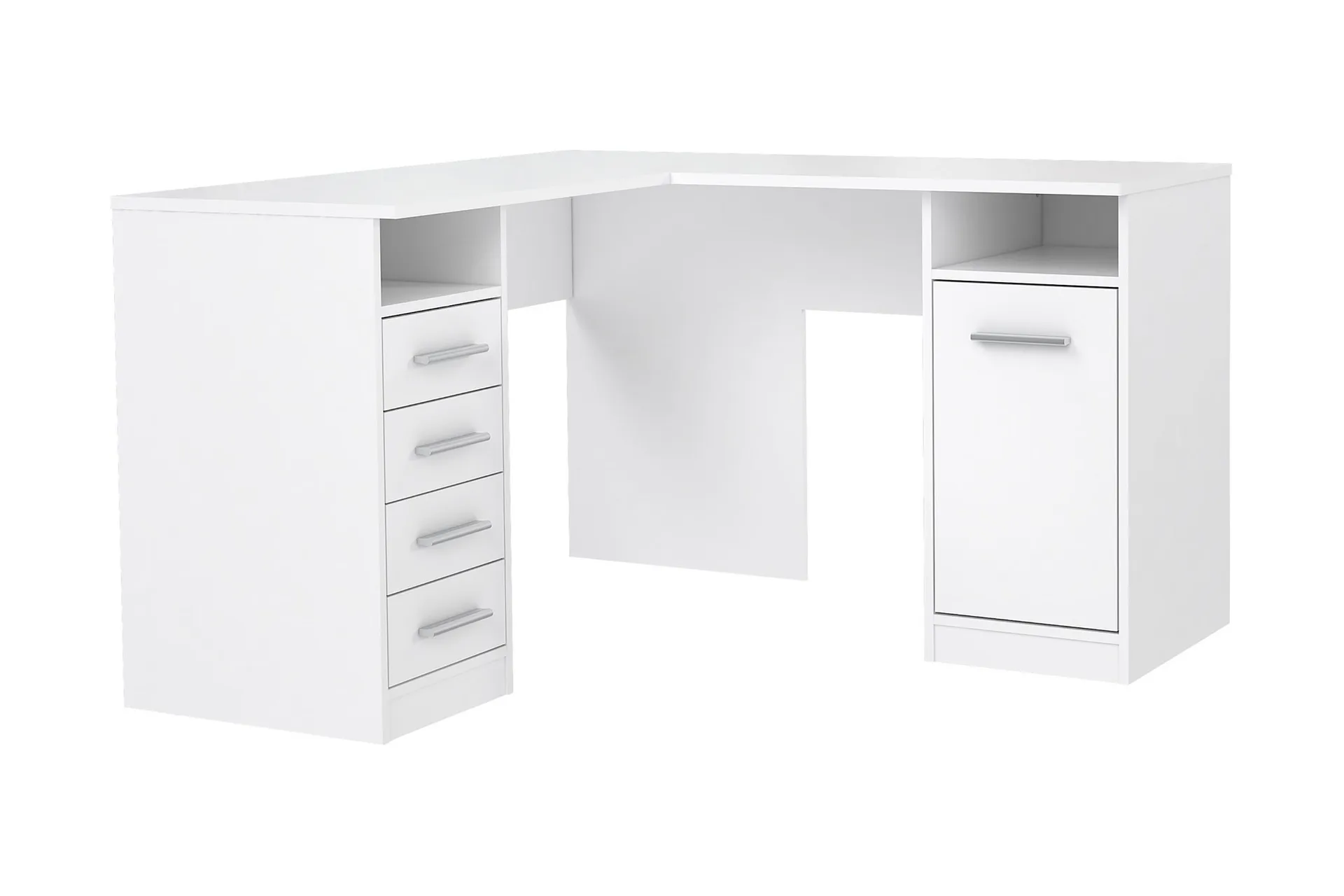 Baacwood Skrivbord 125 cm - Vit