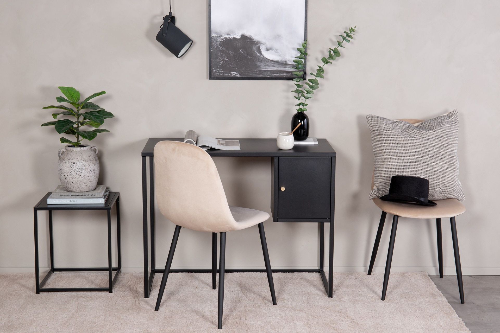 Alternativ bild 1 för Venture Design, Bakal Skrivbord Svart