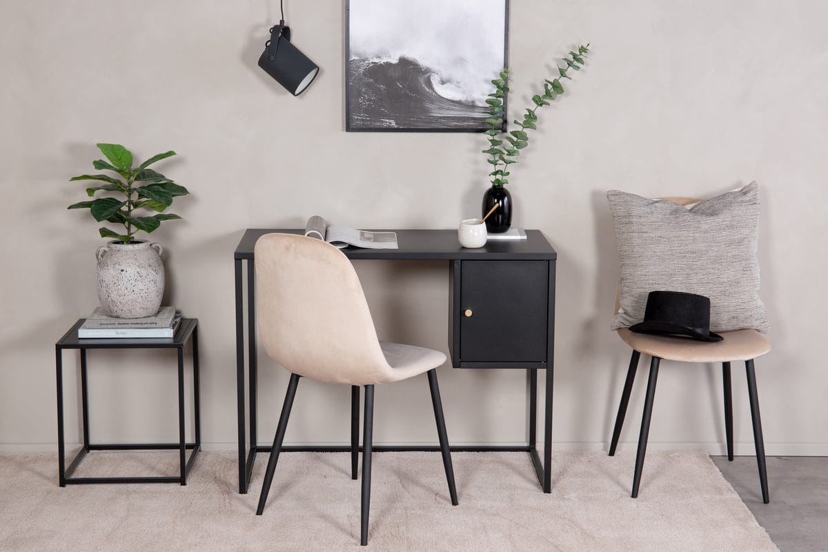 Bakal Skrivbord 95 cm - svart