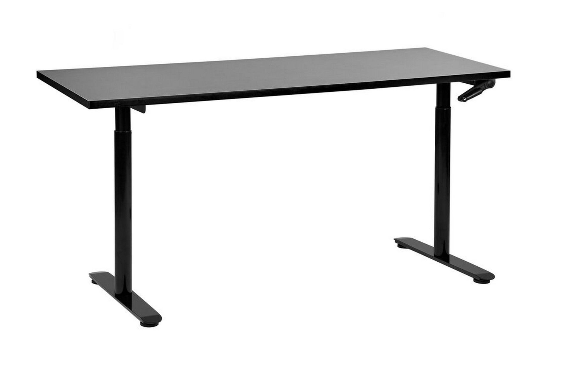 Banner Skrivbord 72x160 cm - Svart