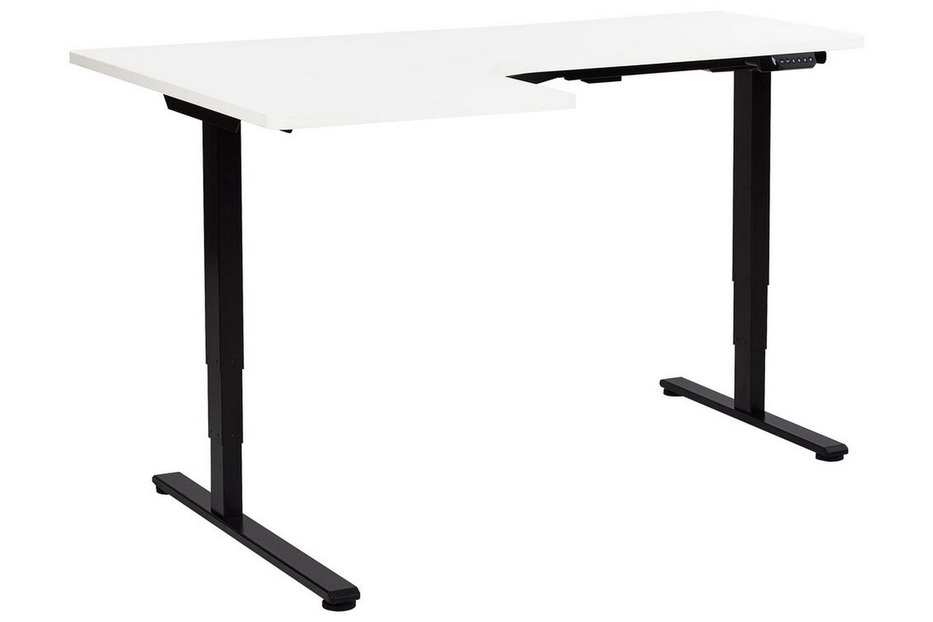 Bina Skrivbord 109x160 cm - Svart/Vit