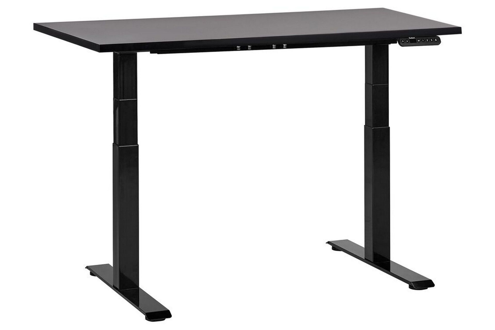 bina skrivbord 72x120 cm - svart