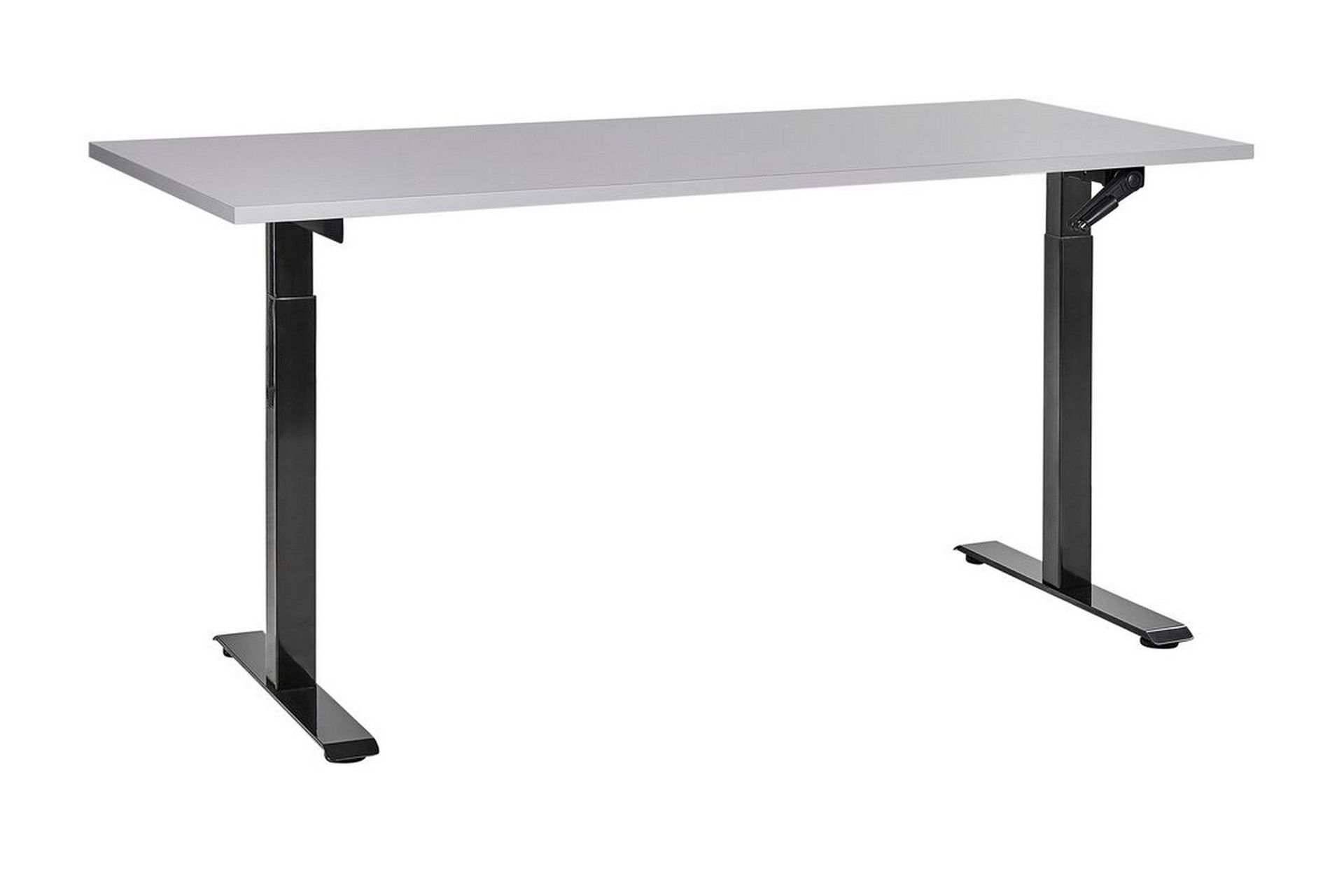 Bina Skrivbord 72x160 cm - Gr&aring;/Svart