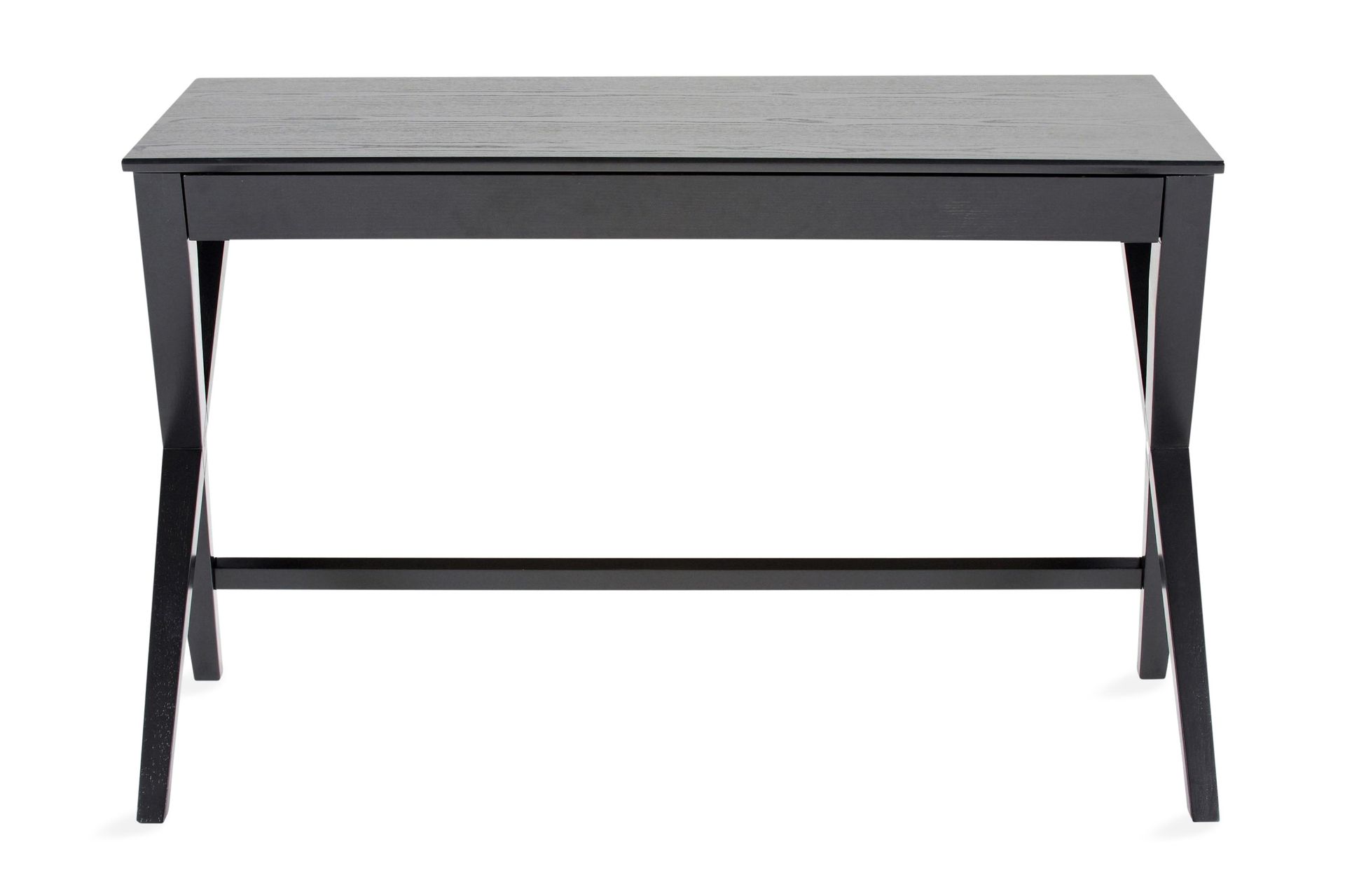 Brixer Skrivbord 120 cm med Förvaring Låda - Natur/Svart