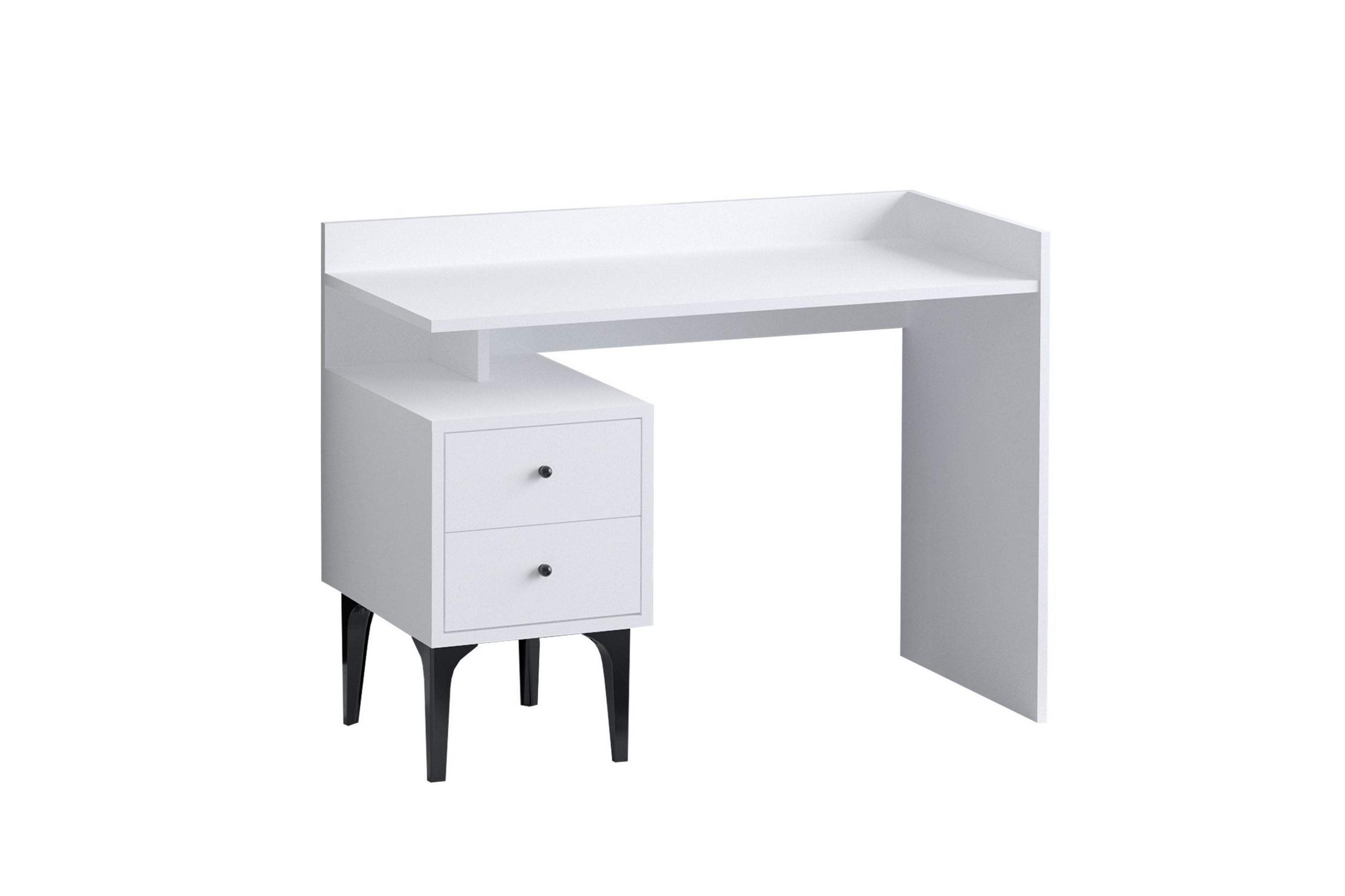 skrivbord dow 45x100 cm - vit