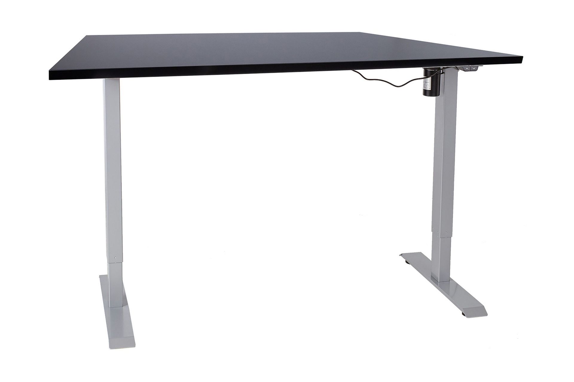 Ergosum 1 Skrivbord 140 cm H&ouml;j-och S&auml;nkbar Elektrisk - Svart