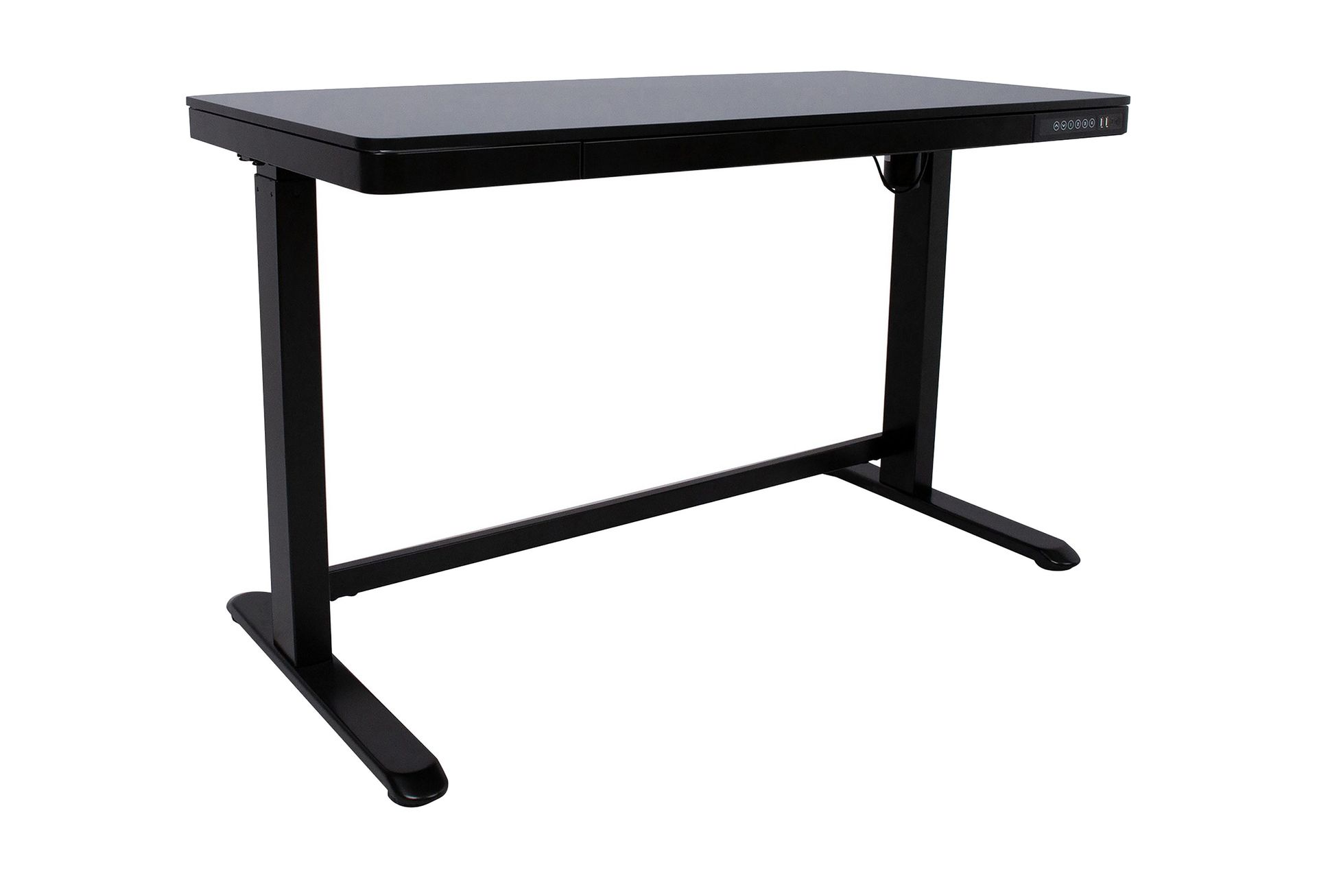 Ergosum Skrivbord 120 cm  Höj-och Sänkbar - Svart