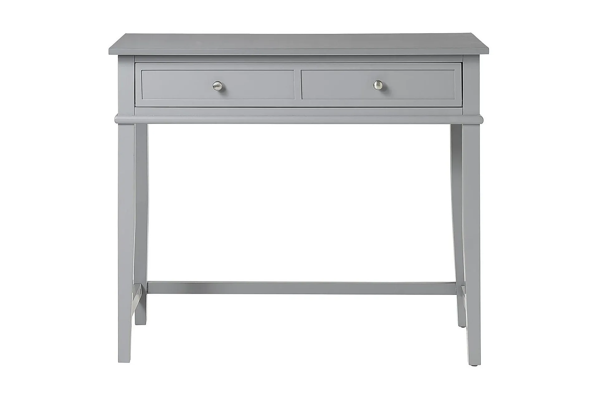 Franklin Skrivbord 90 cm med F&ouml;rvaring L&aring;da Gr&aring; - Dorel Home