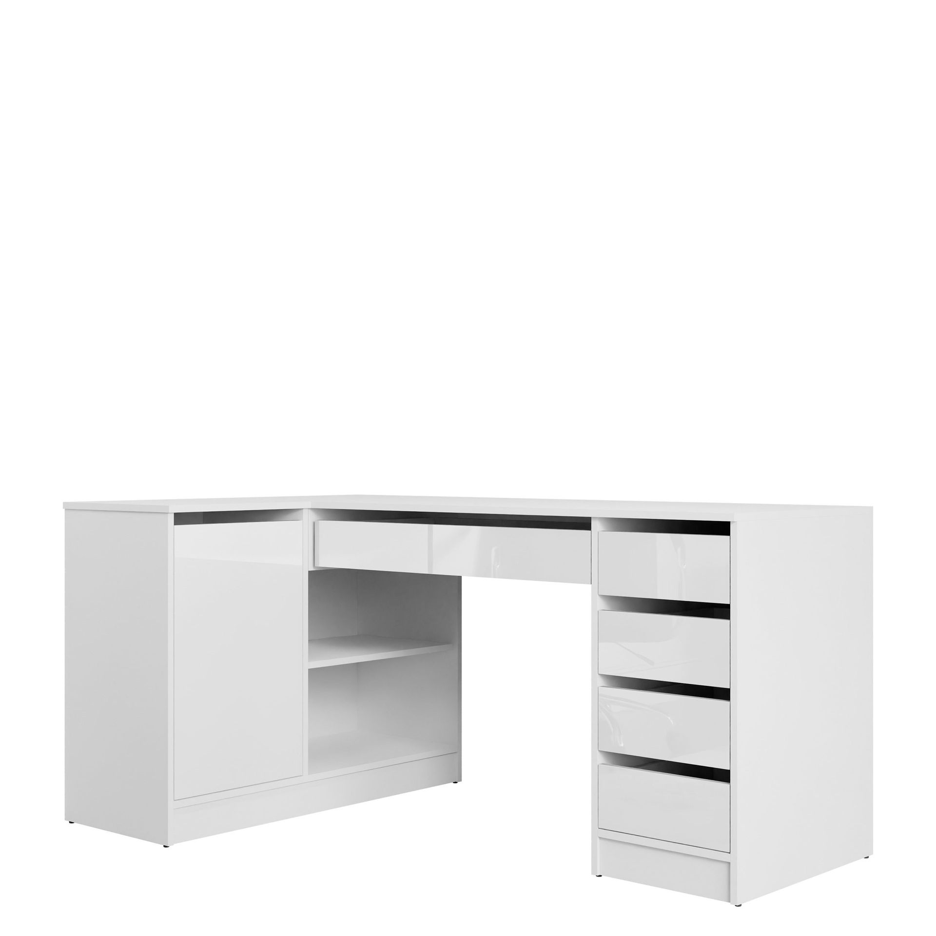 Harland Skrivbord 158 cm - vit