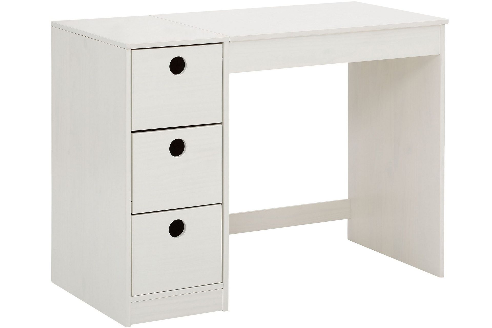 Masoomya Skrivbord 100 cm - Vit