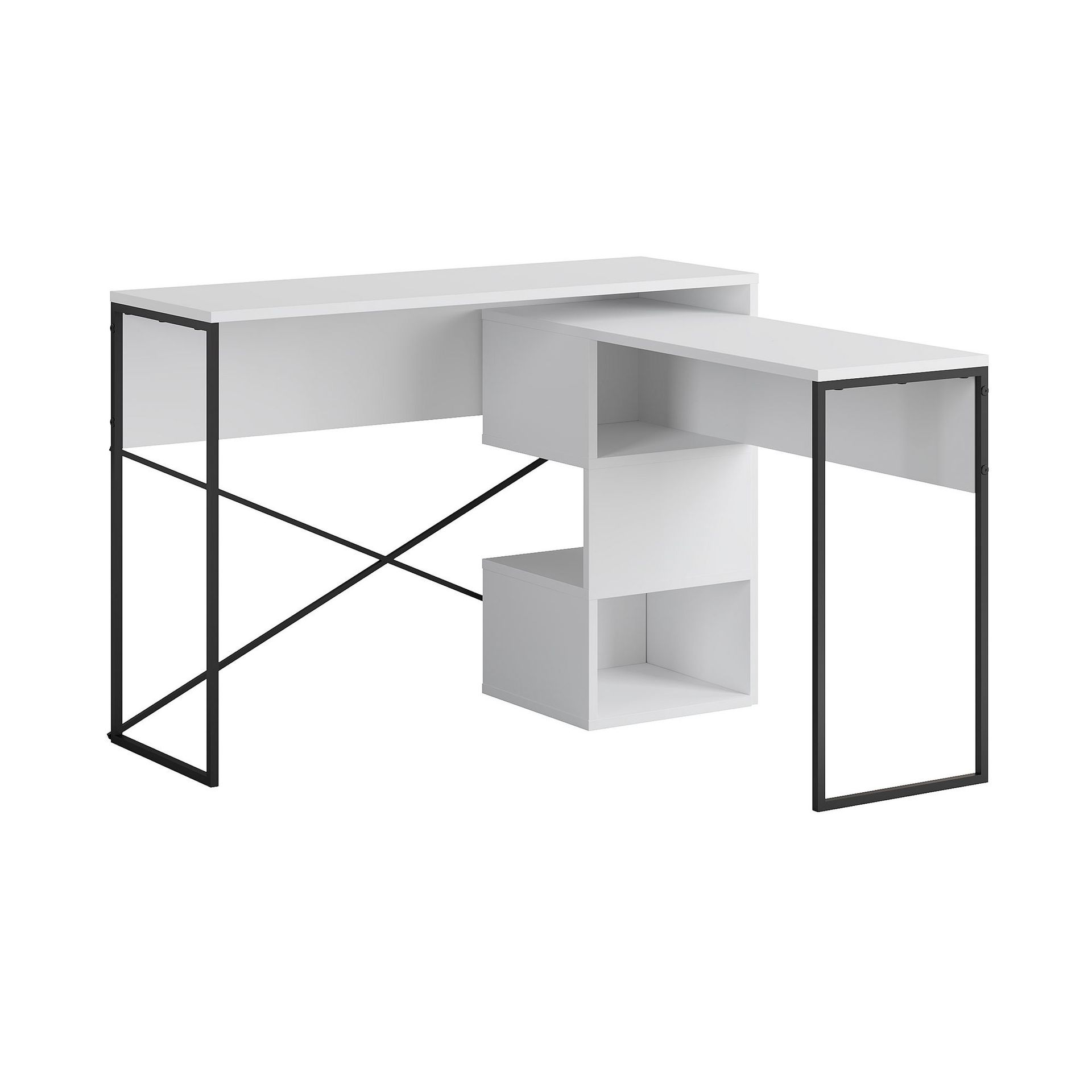 Menora Skrivbord 110 cm - Vit