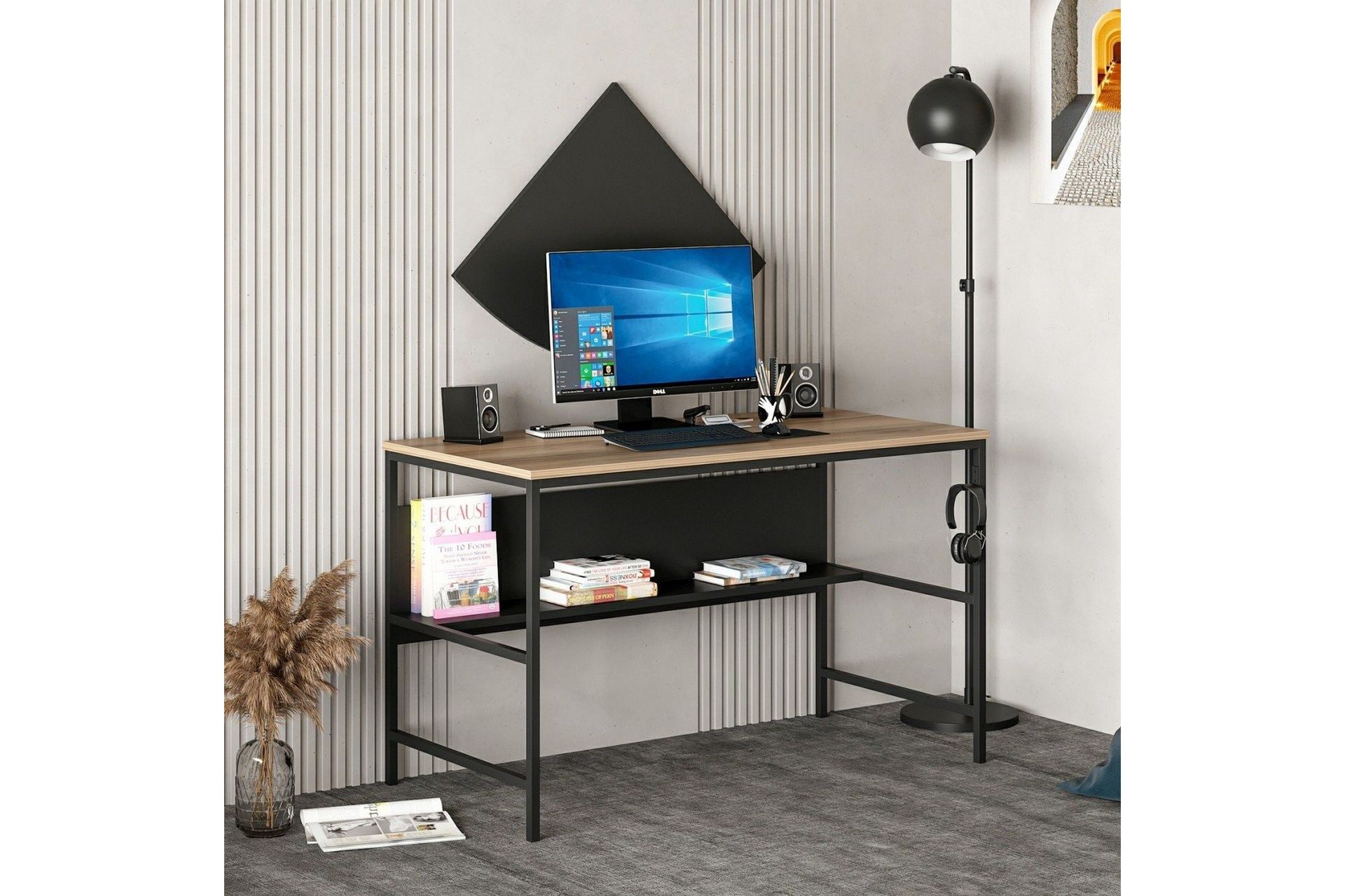 Nafe Skrivbord 120 cm - Brun