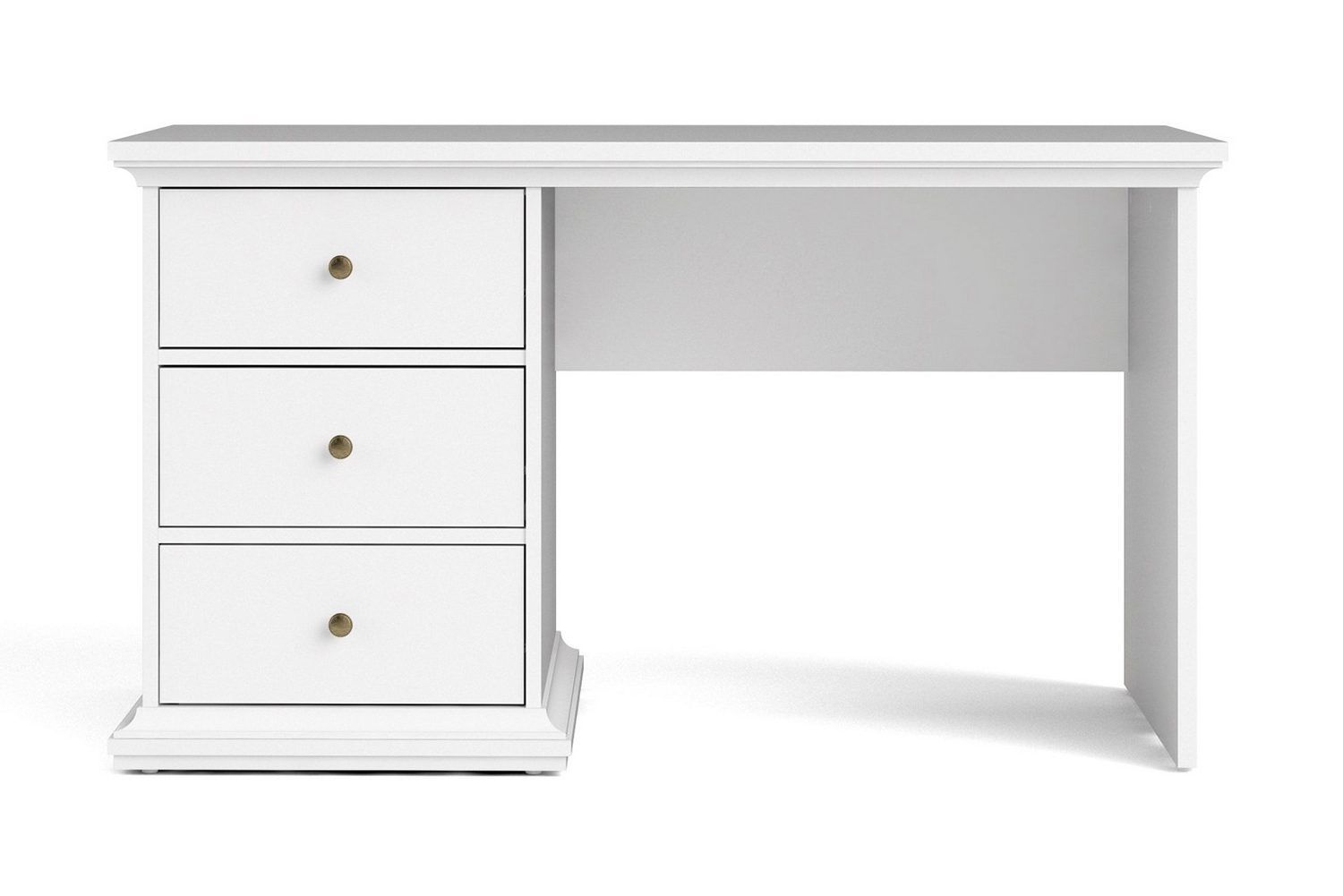 Skrivbord & datorbord Paris Skrivbord 130 cm Vit -