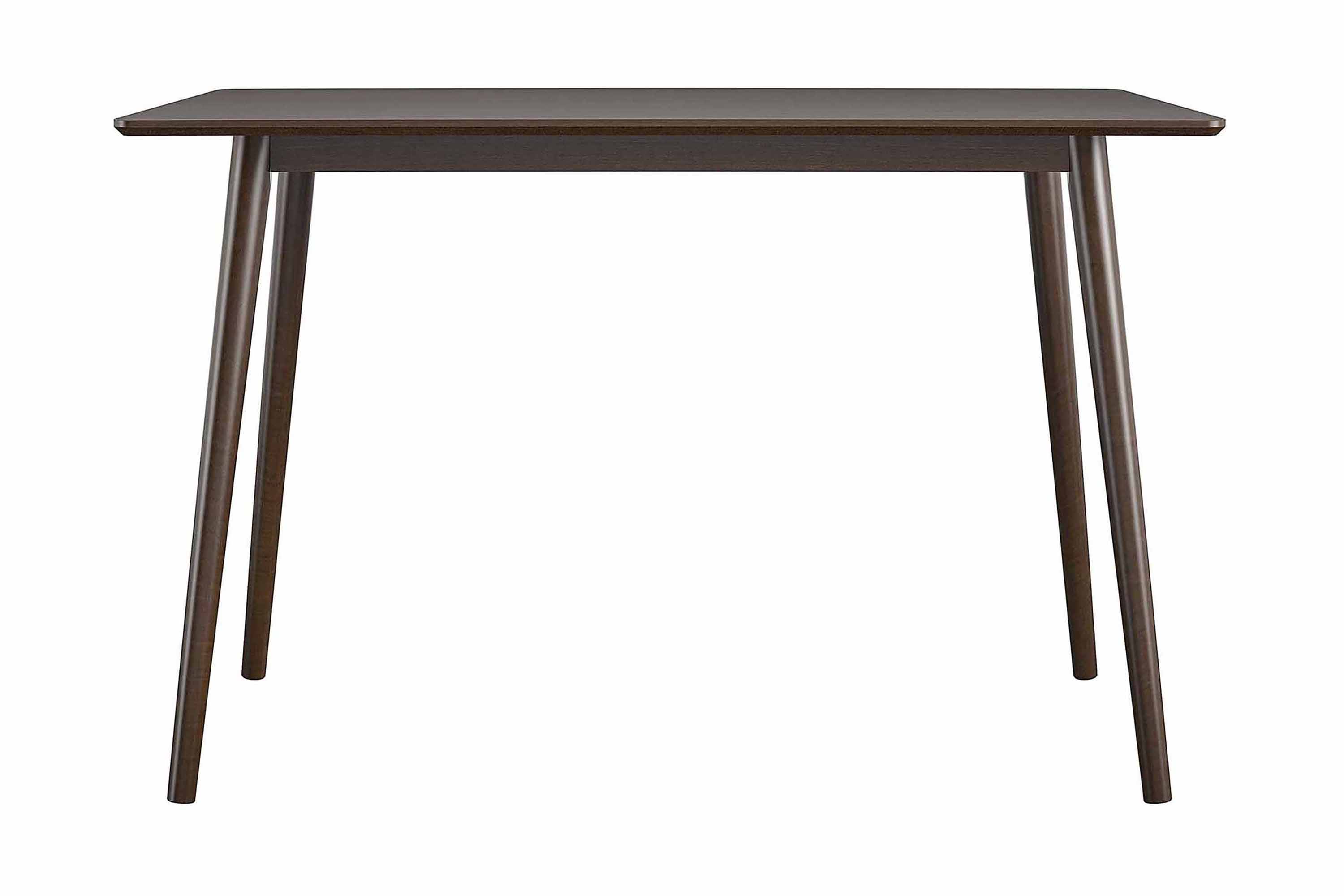 skrivbord brittany 121 cm natur - novogratz