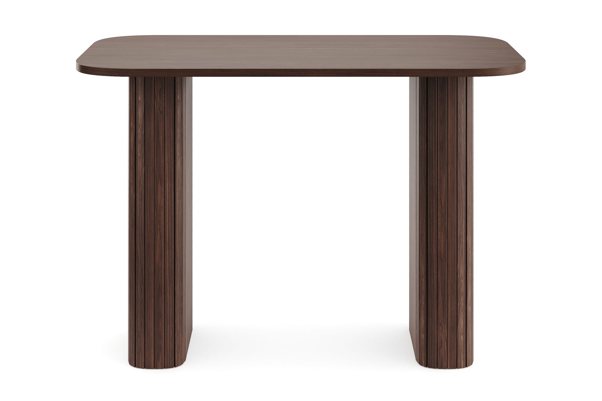 Skrivbord Kopparbo 100 cm Valn&ouml;t - M&ouml;rkbrunt valn&ouml;tstr&auml;