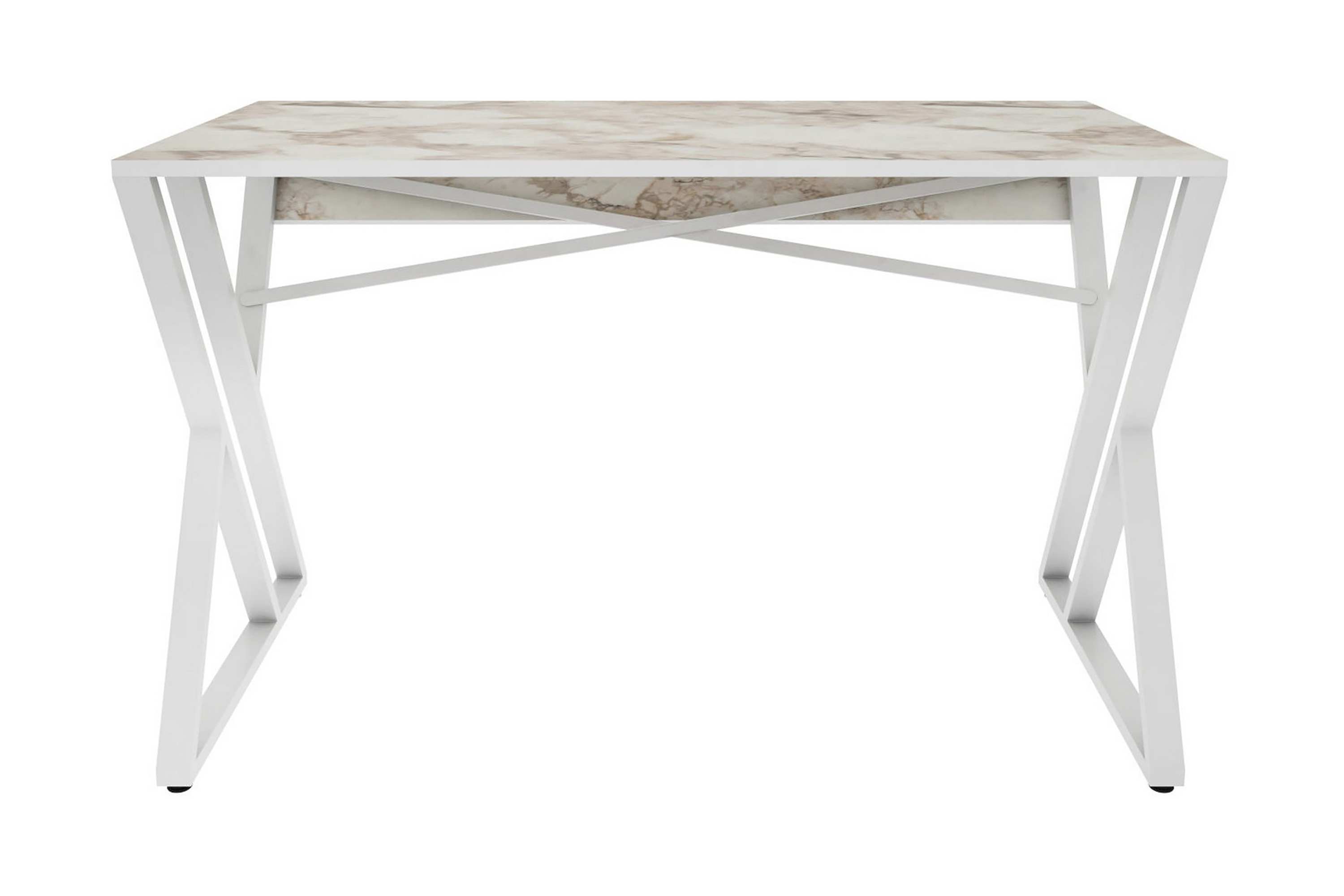 skrivbord zakkum 60x75x120 cm - vit