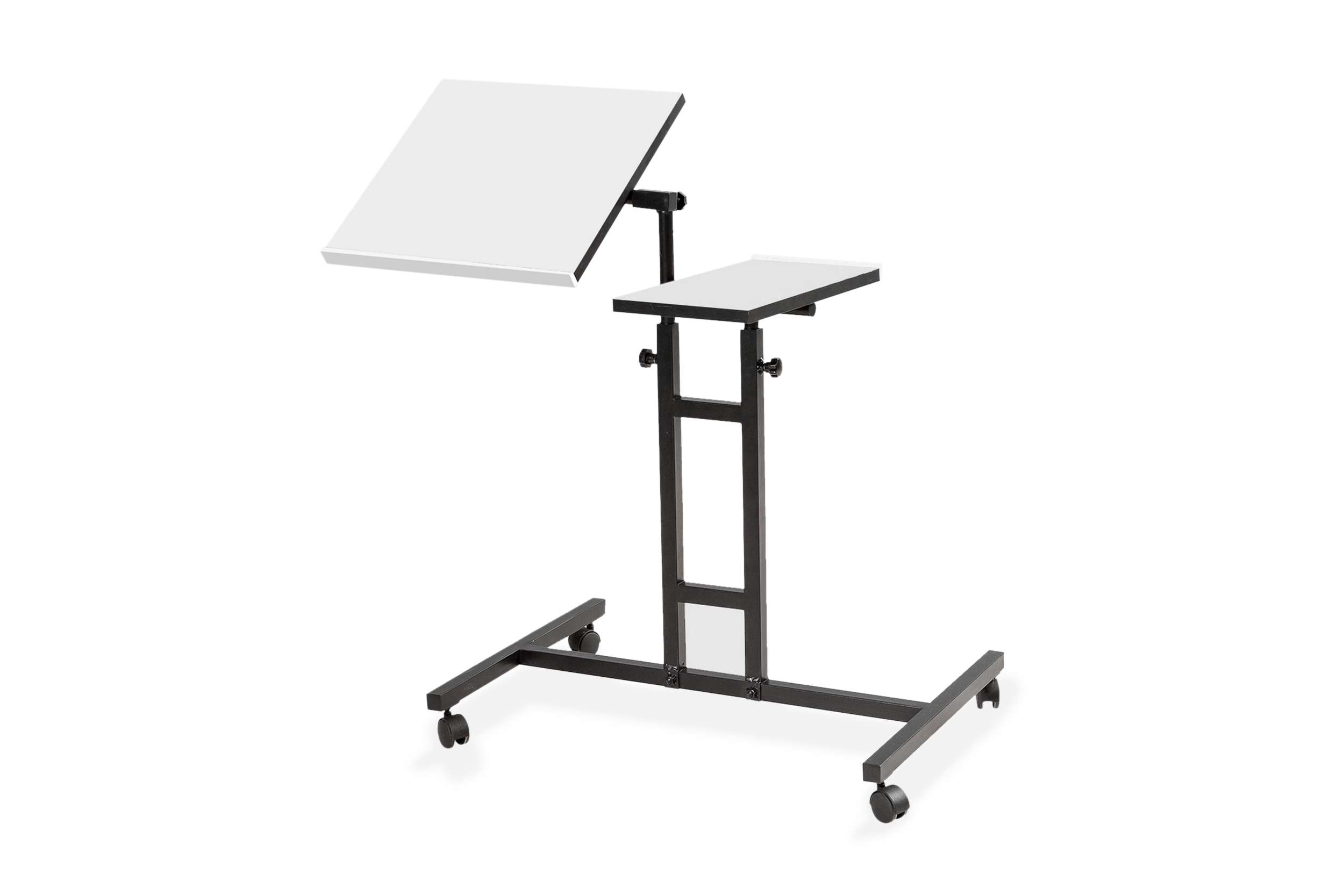 Ståskrivbord Jasiman 67 cm Vit/Svart