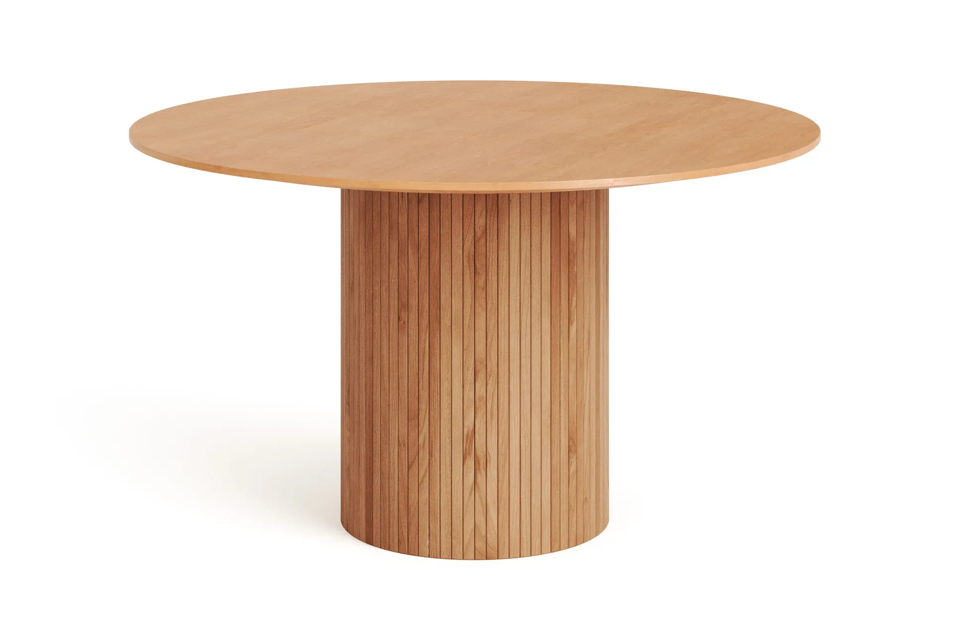 Kopparbo Runt Matbord 130 cm Fanér - Ek