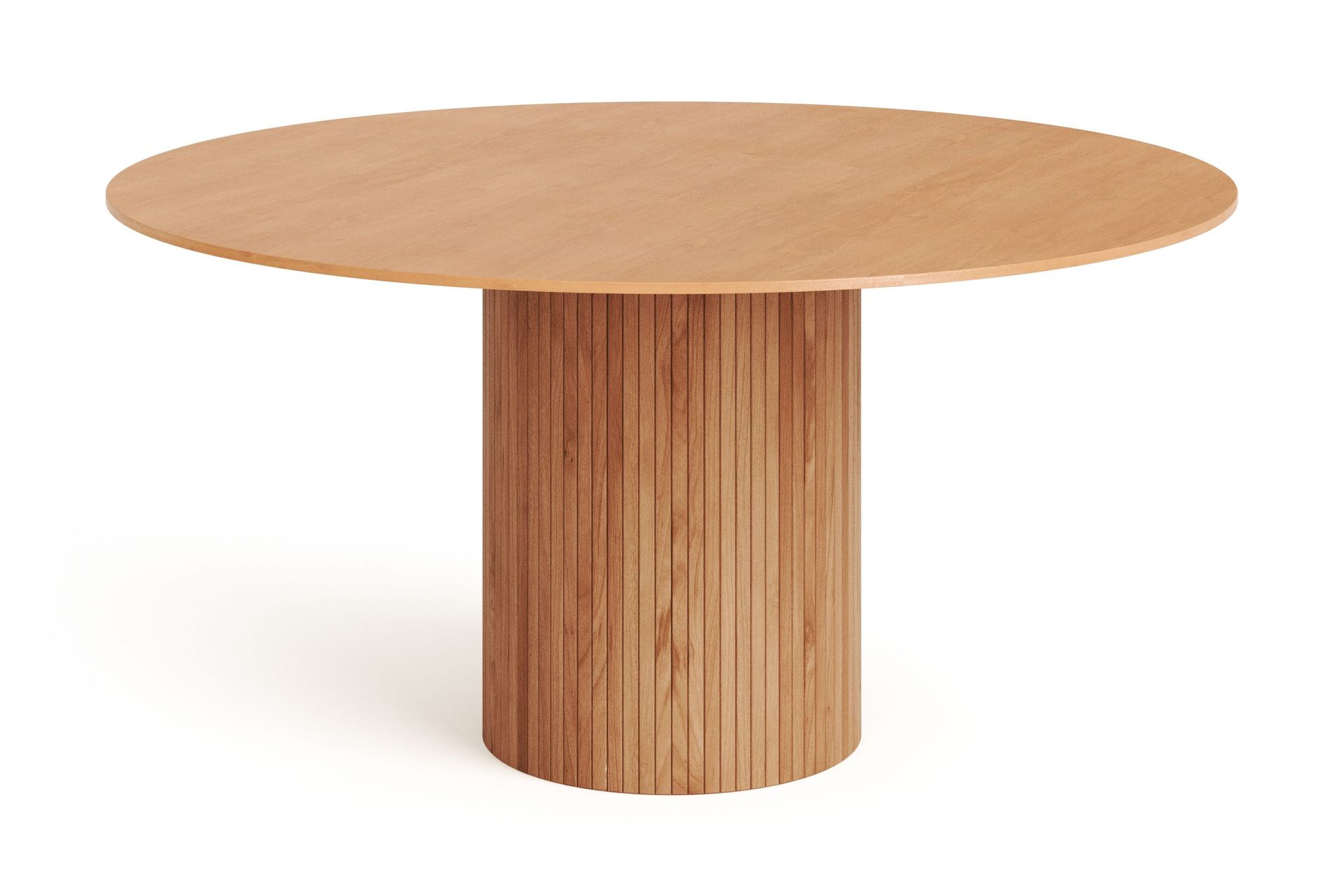 Kopparbo Runt Matbord 150 cm Fanér - Ek