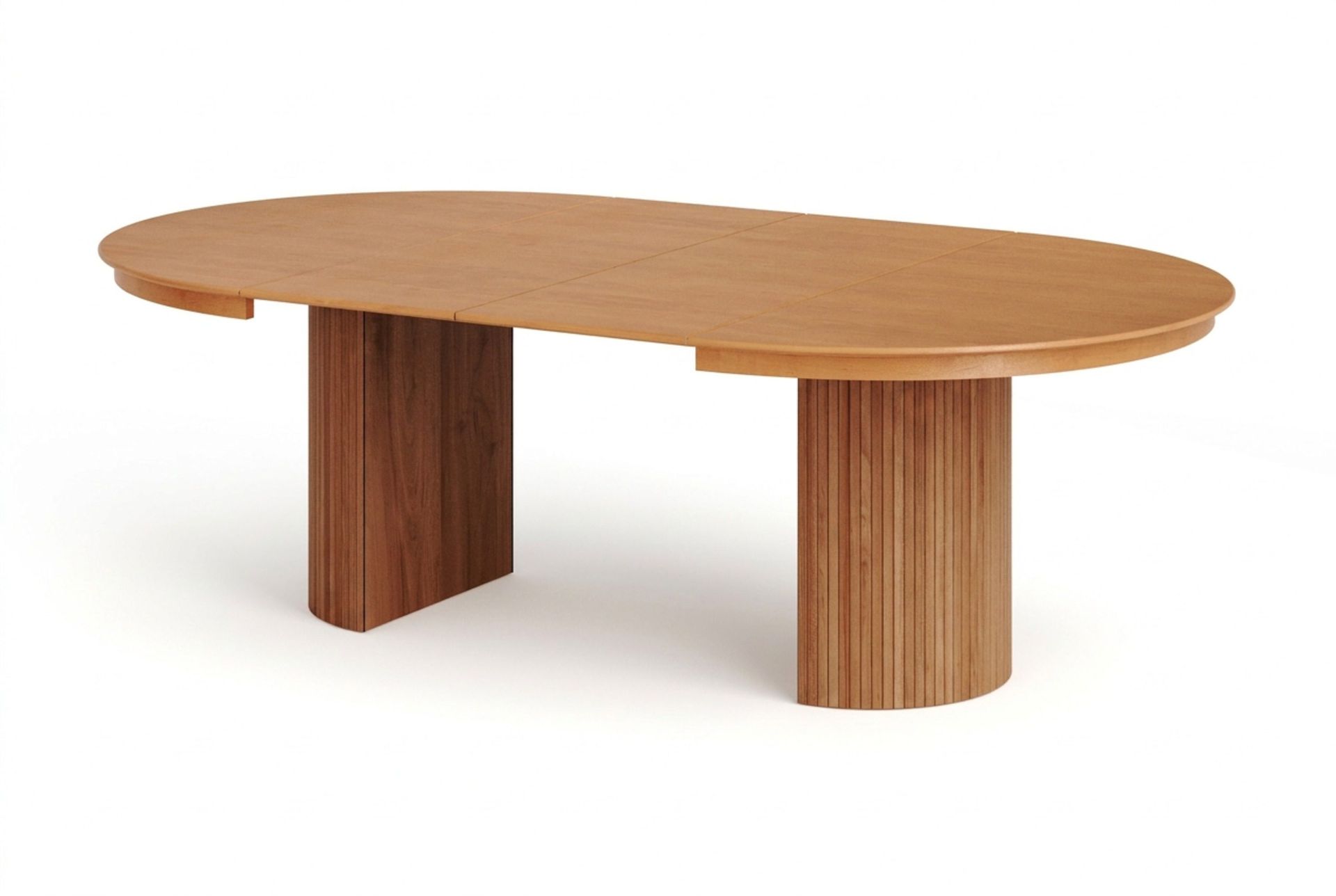 Kopparbo Runt Matbord förlängningsbart 140-240 cm Fanér - Ek