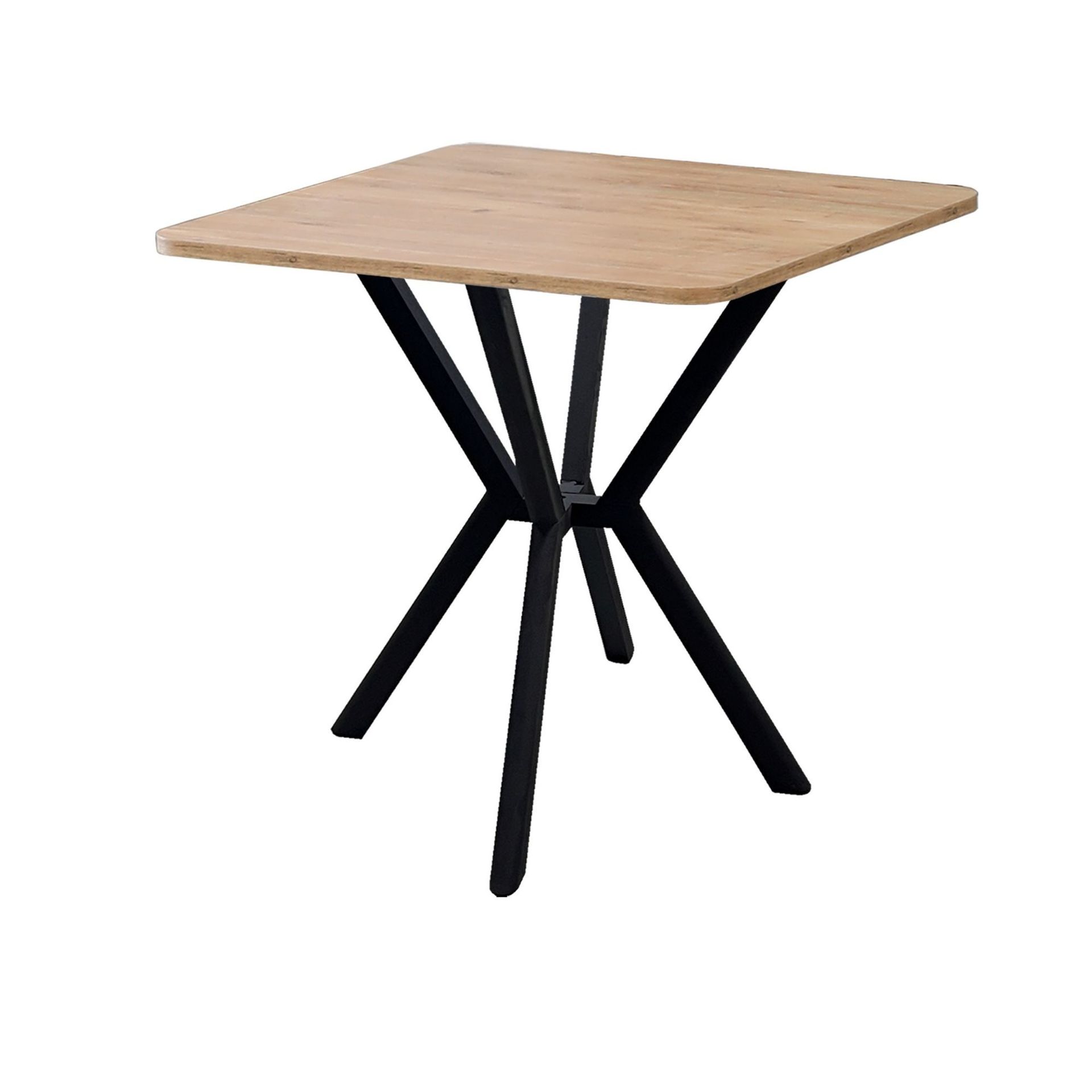 Krylor Matbord 70 cm Kvadratisk - Valnöt