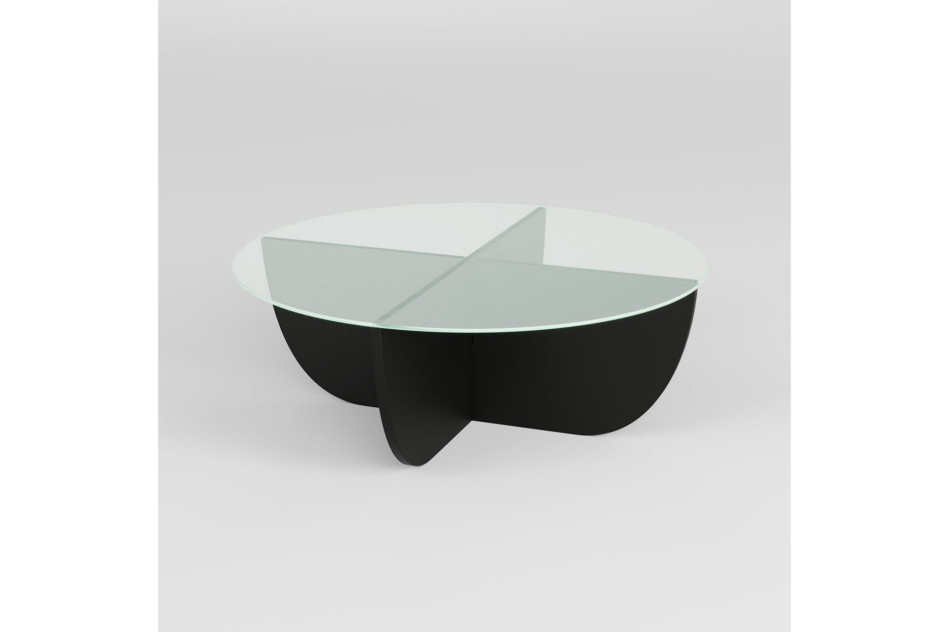 Makhan Soffbord 90 cm - Svart