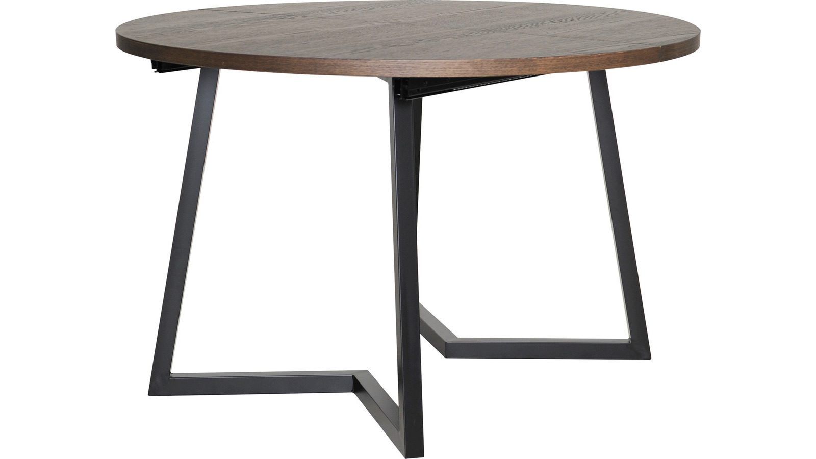 Matbord Brisjö inkl 2 Tillägg Ø120 - 200 cm - Brun