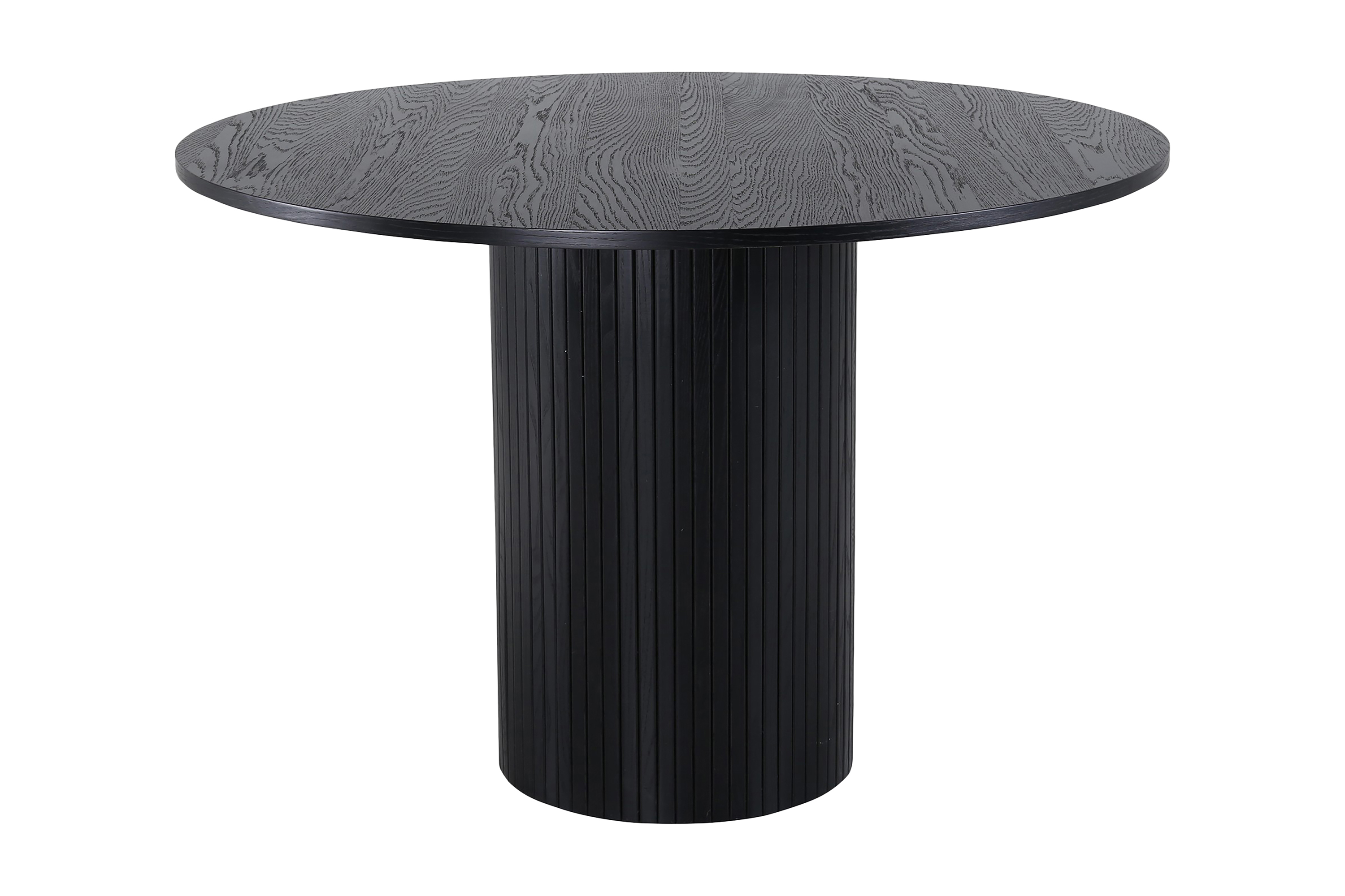 Bianca Matbord 110 cm Runt Svart