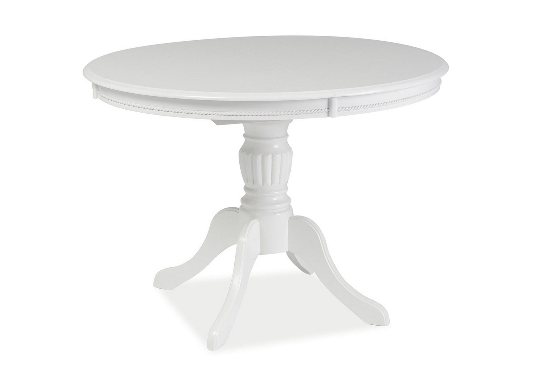 Critz Förlängningsbart Matbord 106-141 cm Ovalt - Vit