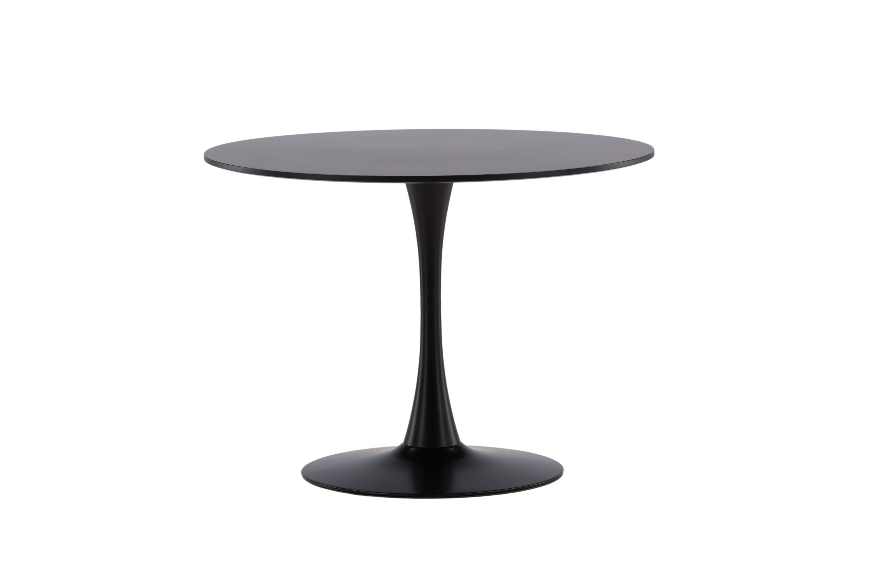 Glade Matbord 100x74 cm Runt Svart
