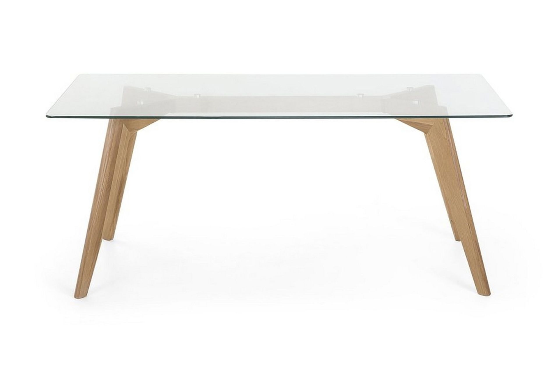 Hudson Matbord 180 cm - Transparent