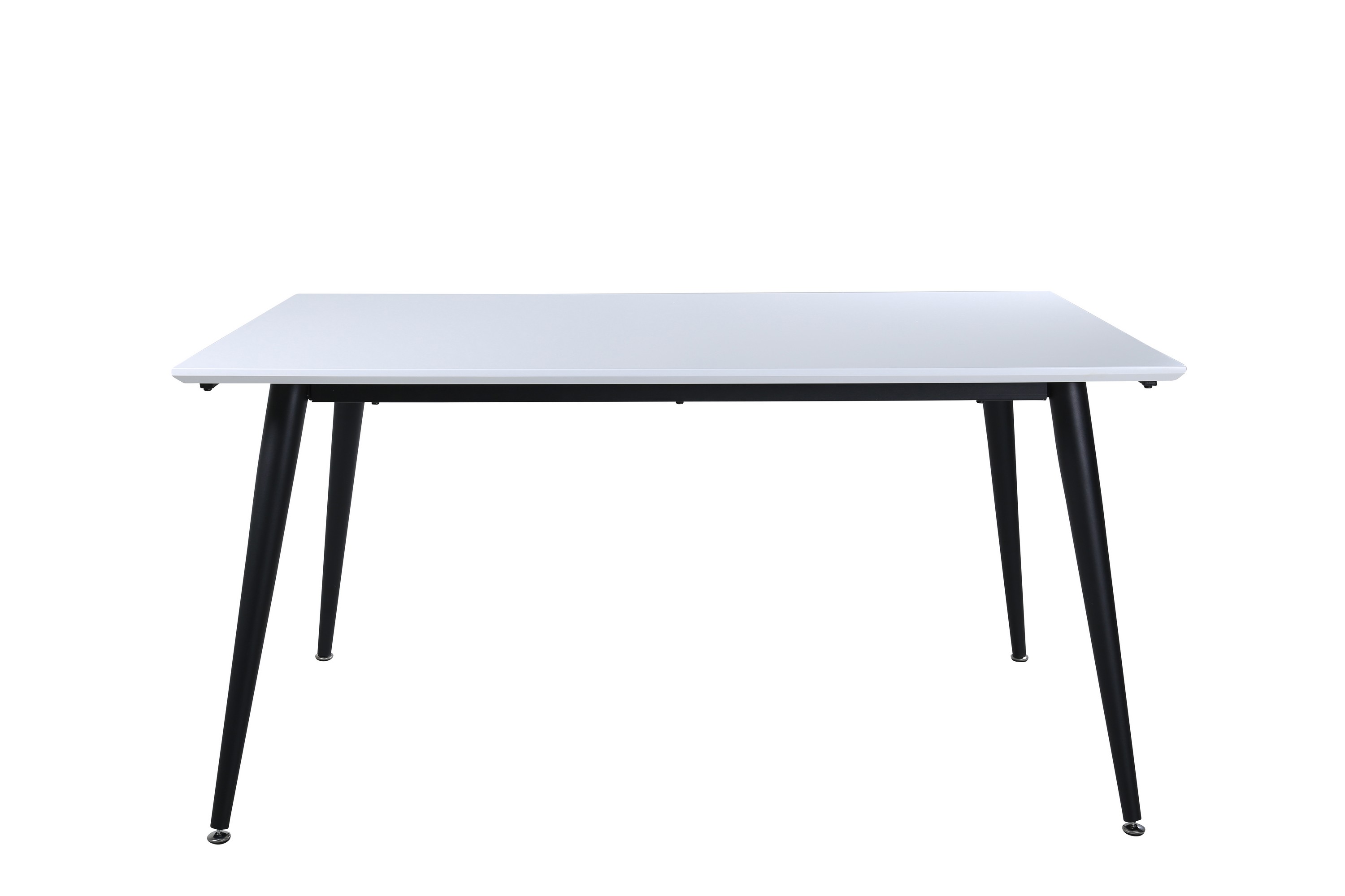 Jimmy Förlängningsbart Matbord 150 cm Vit/Svart