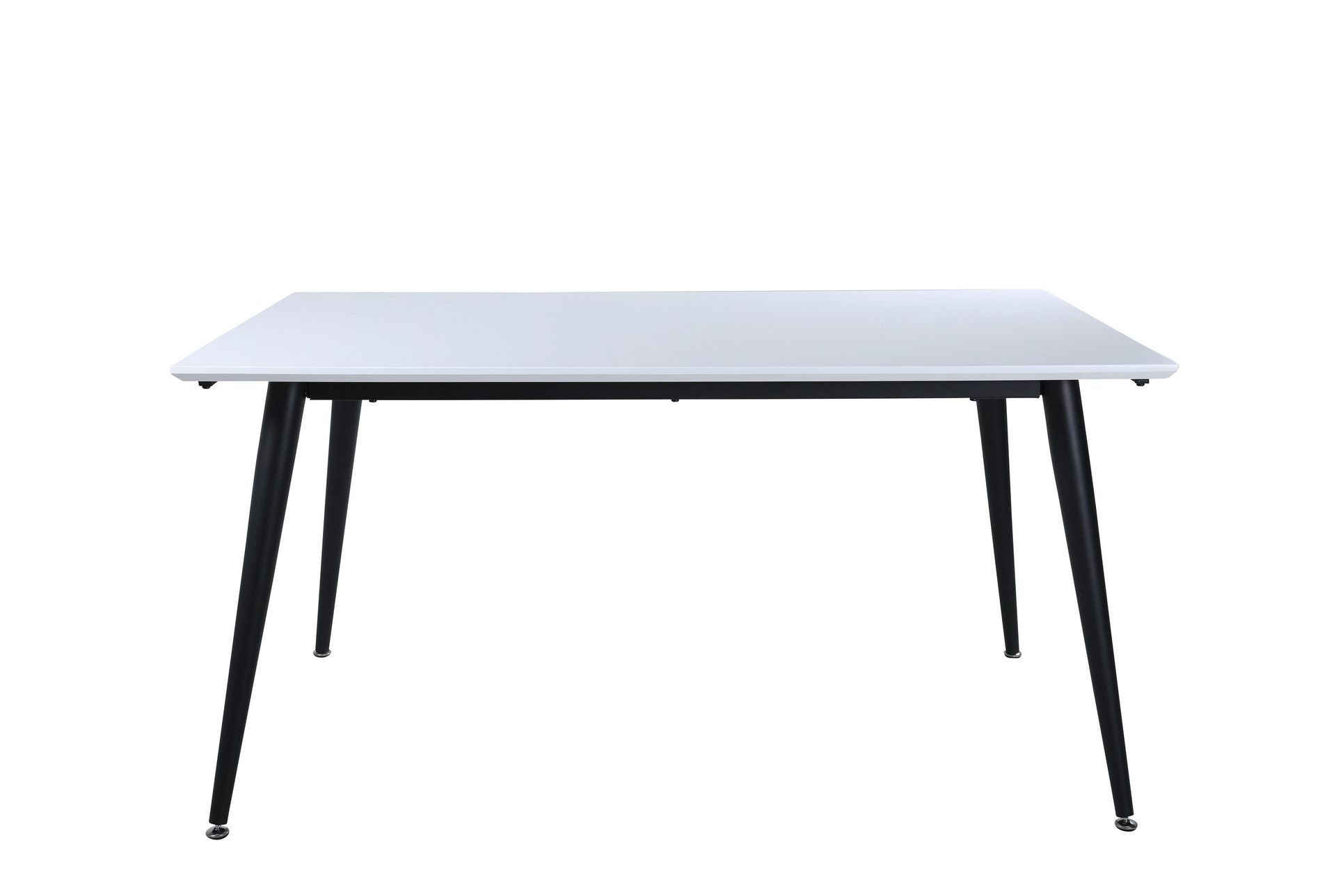 Jimmy Förlängningsbart Matbord 150 cm - Vit/Svart