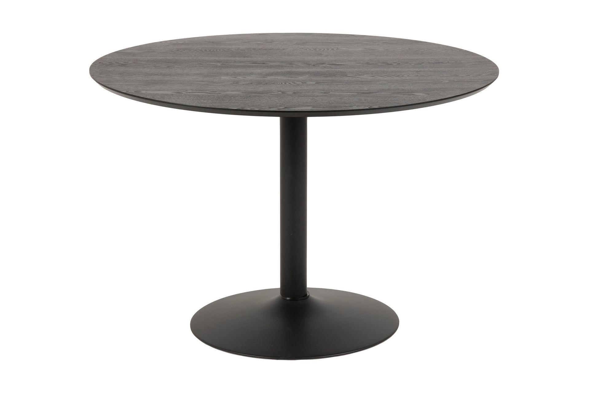 Jora Matbord 110 cm Runt - Svart/Matt Svart