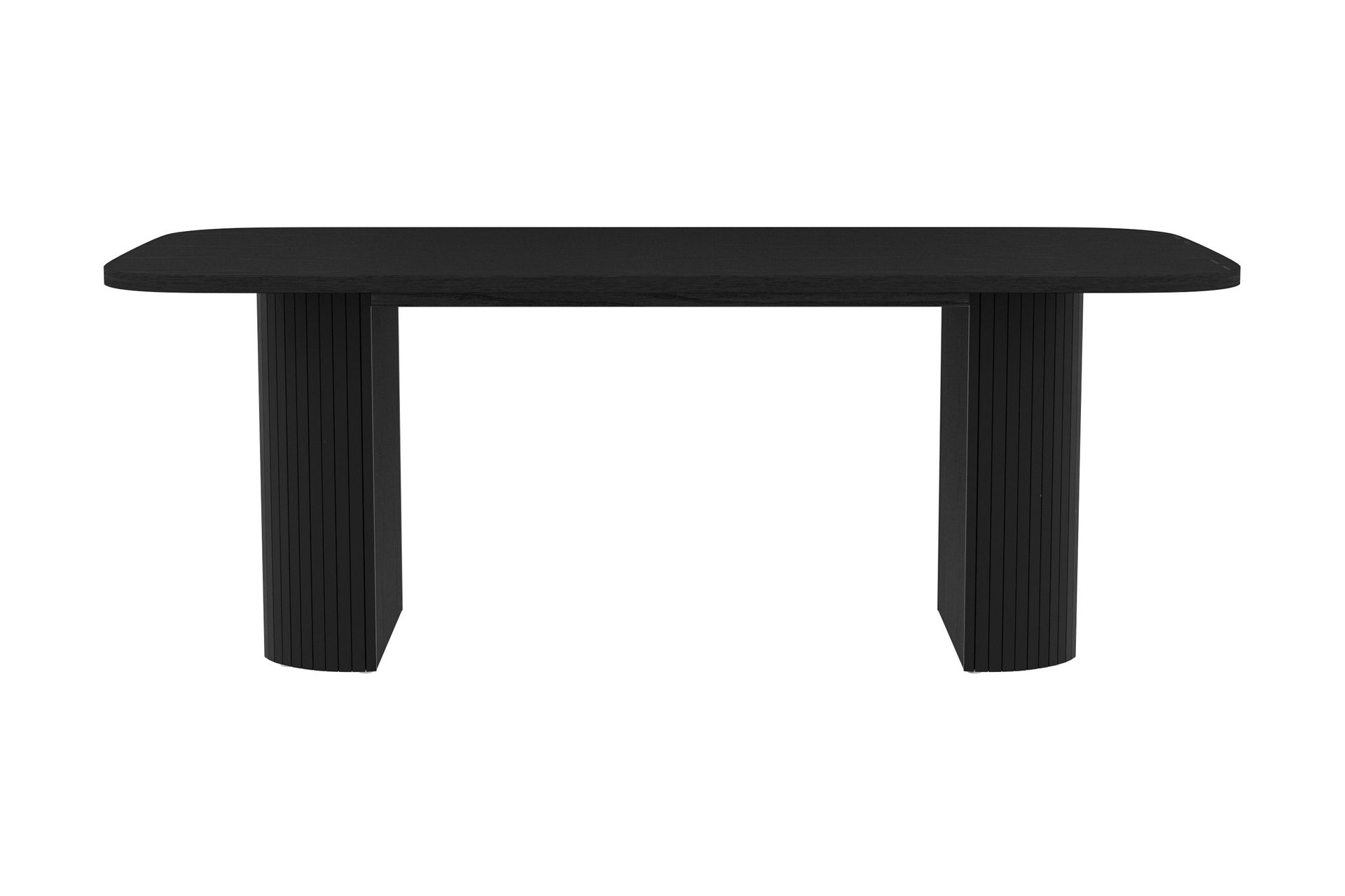 Kopparbo Matbord 200 cm - Svart tr&auml;