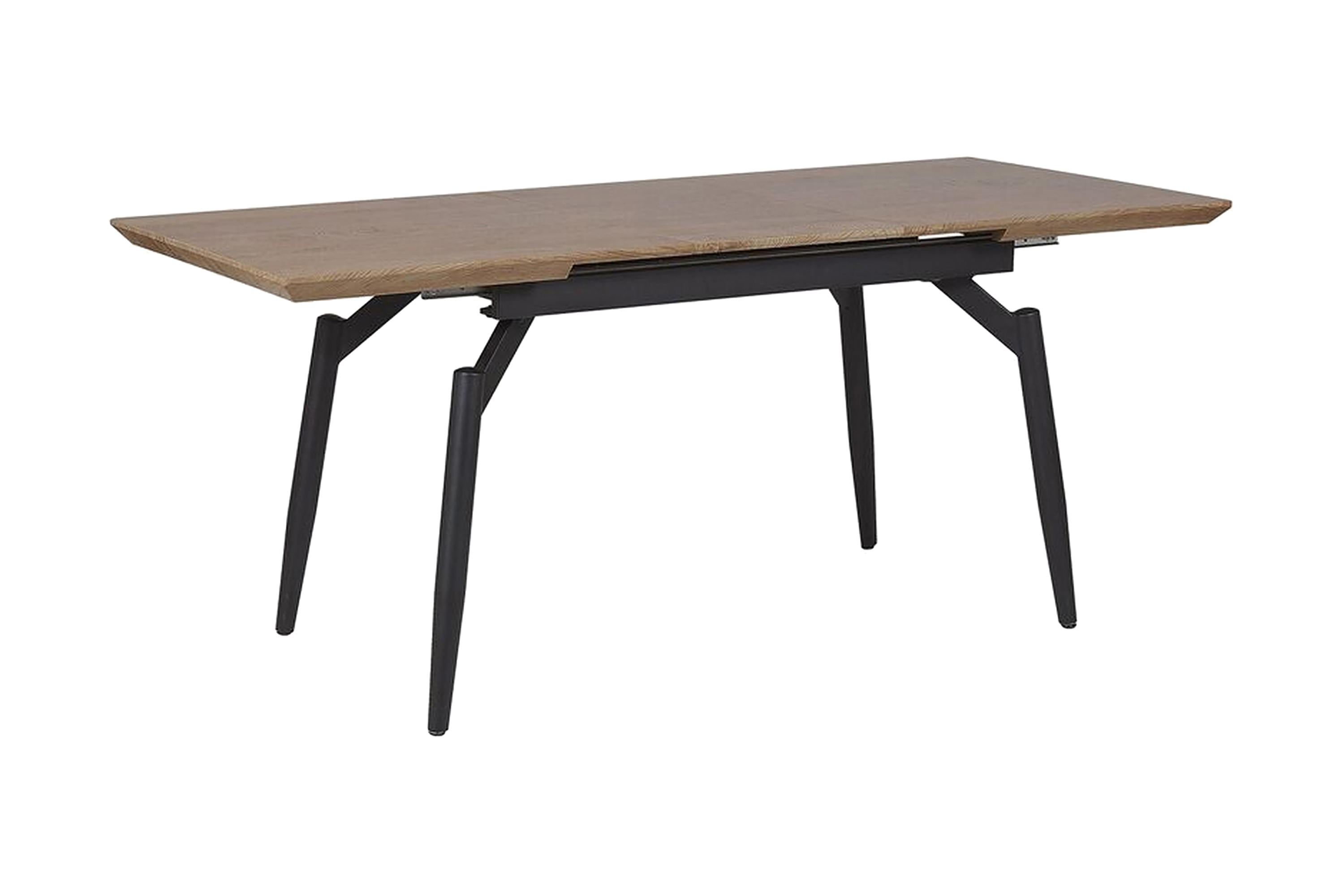 Matbord Calaro 180 cm Mörkbrun/Svart