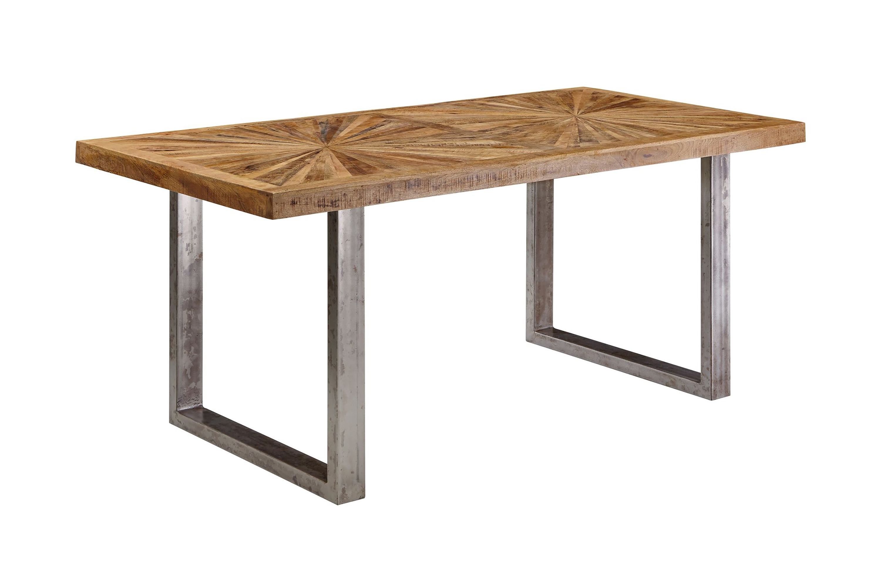 Matbord Gaddana 200 cm Brun/Silver